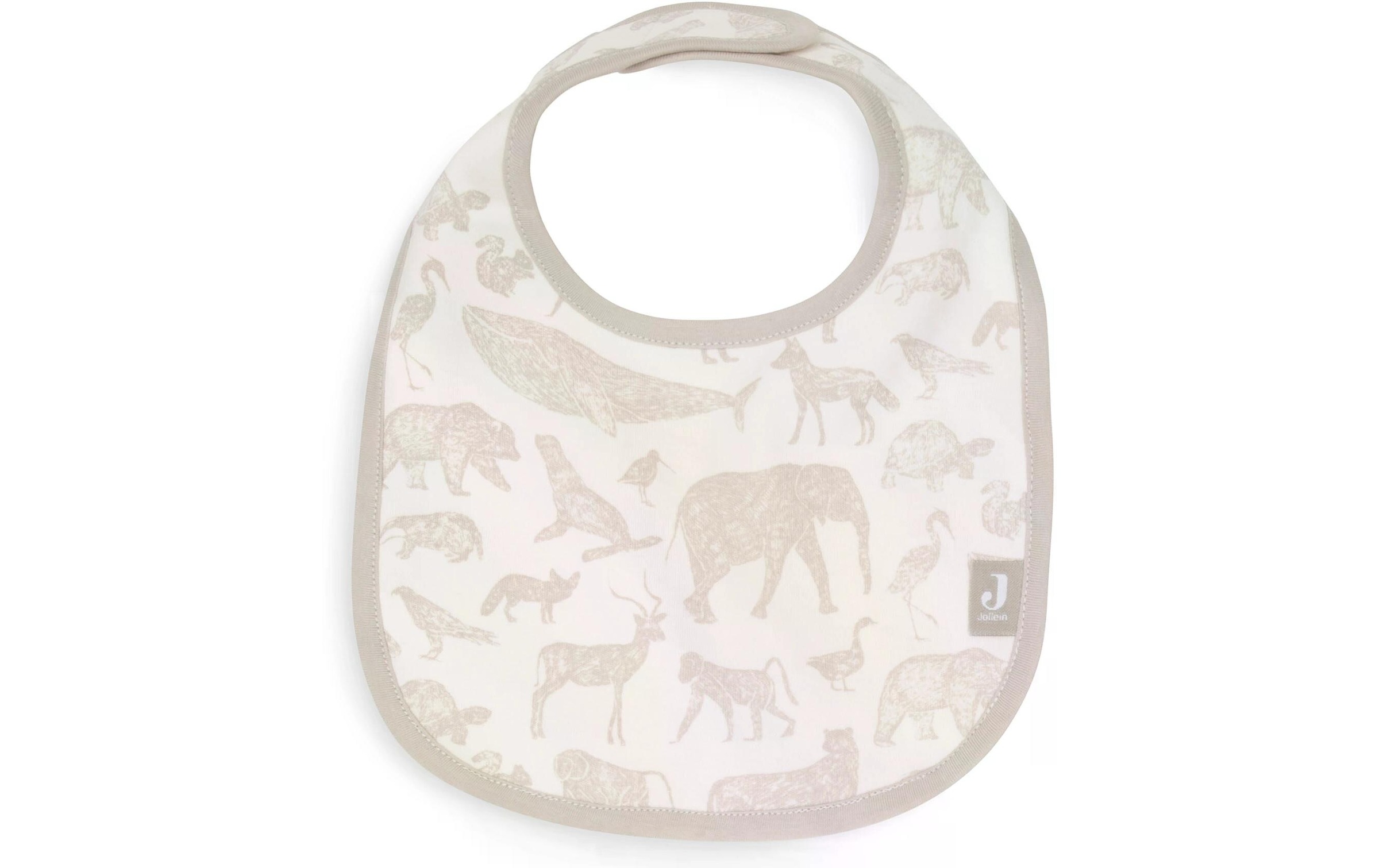 Jollein Lätzchen »5er Set Animals 27 x 22 cm«, (5 St.)