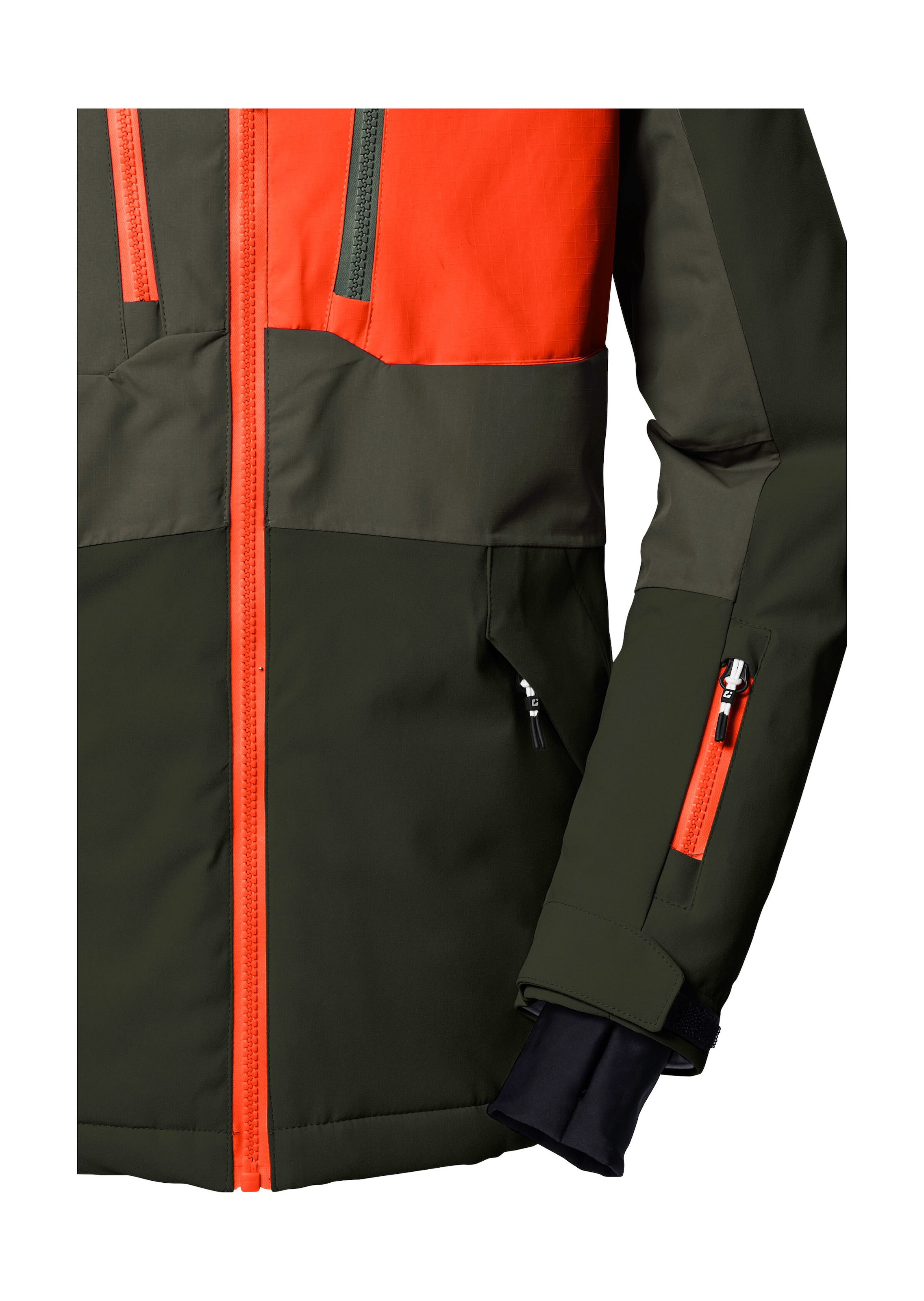Killtec Skijacke »KSW 397 BYS SKI JCKT«, Stylische, wasserdichte Skijacke mit 10.000 mm Wassersäule