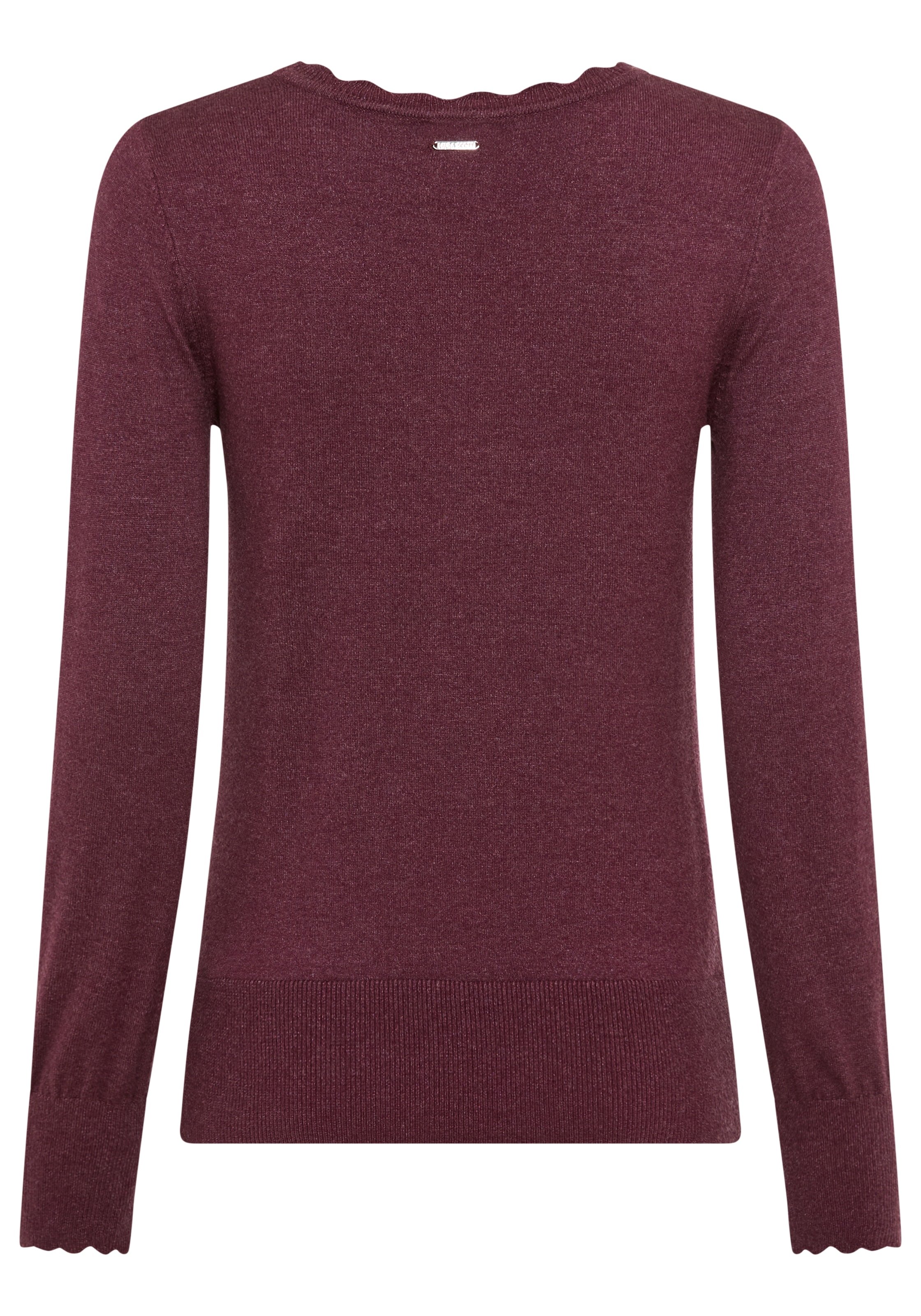 Laura Scott Strickpullover, mit femininer Wellenkante - NEUE KOLLEKTION