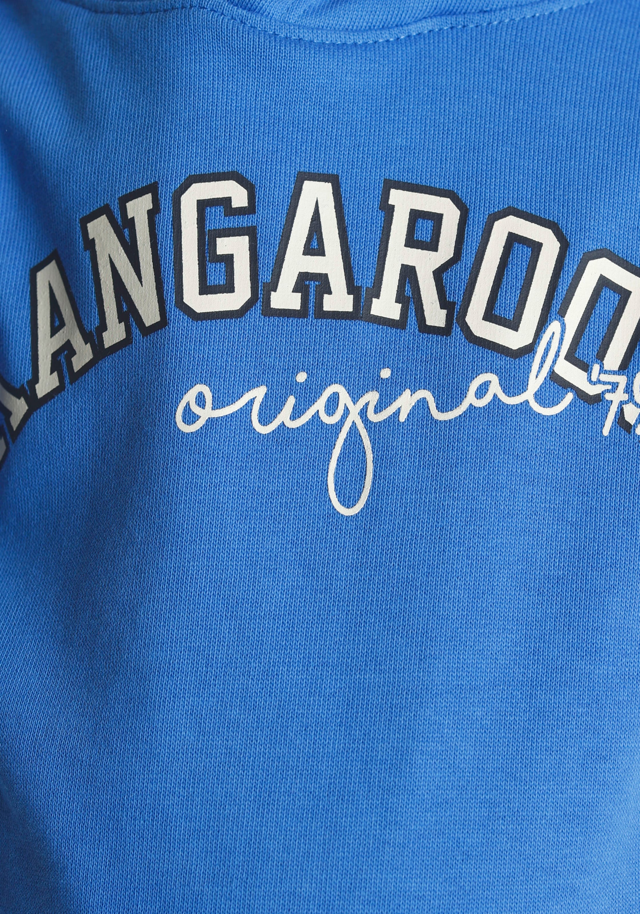 »für ❤ Streifen den im Kapuzensweatshirt mit Shop Ärmeln Jelmoli-Online KangaROOS entdecken kleine Jungen«, an