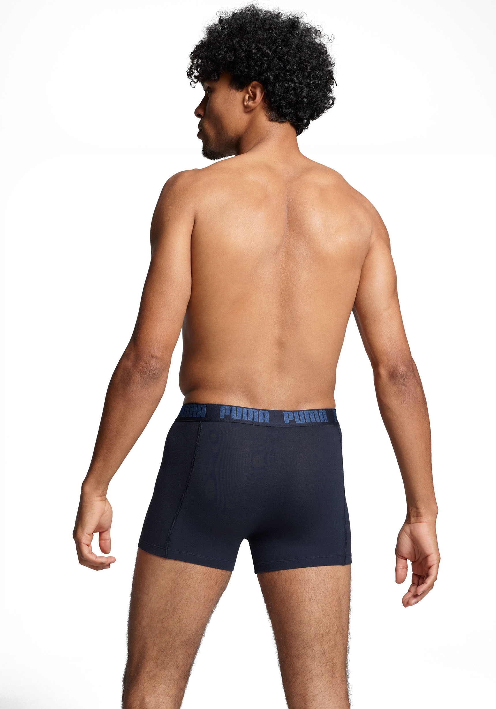 PUMA Boxer, (Packung, 2er-Pack), mit Logo Webbund