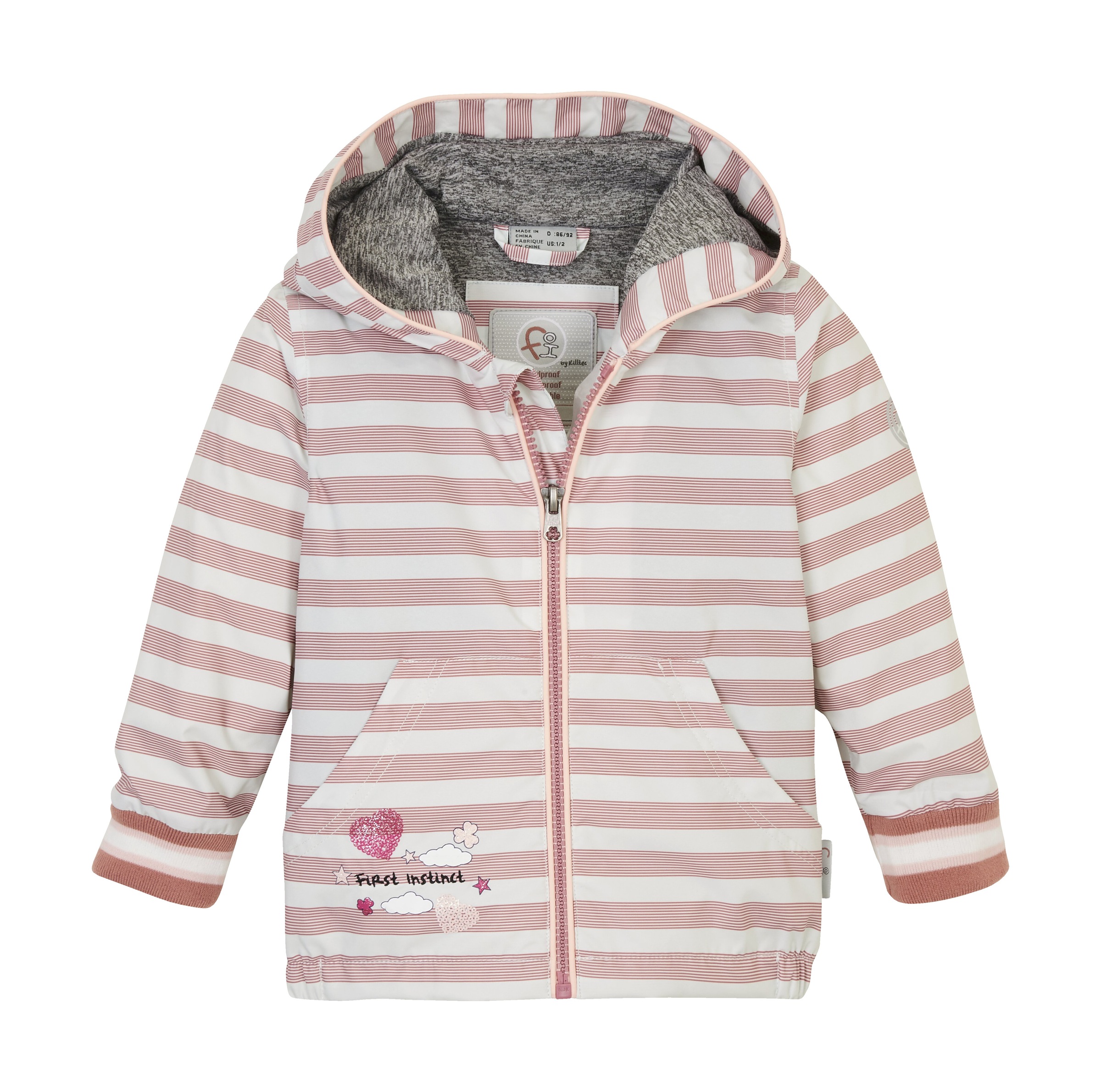 Veste D'hiver Imperméable First Instinct By Killtec Pour Bébé/enfant - Fonction Grow-Up, Capuche, Coupe-vent