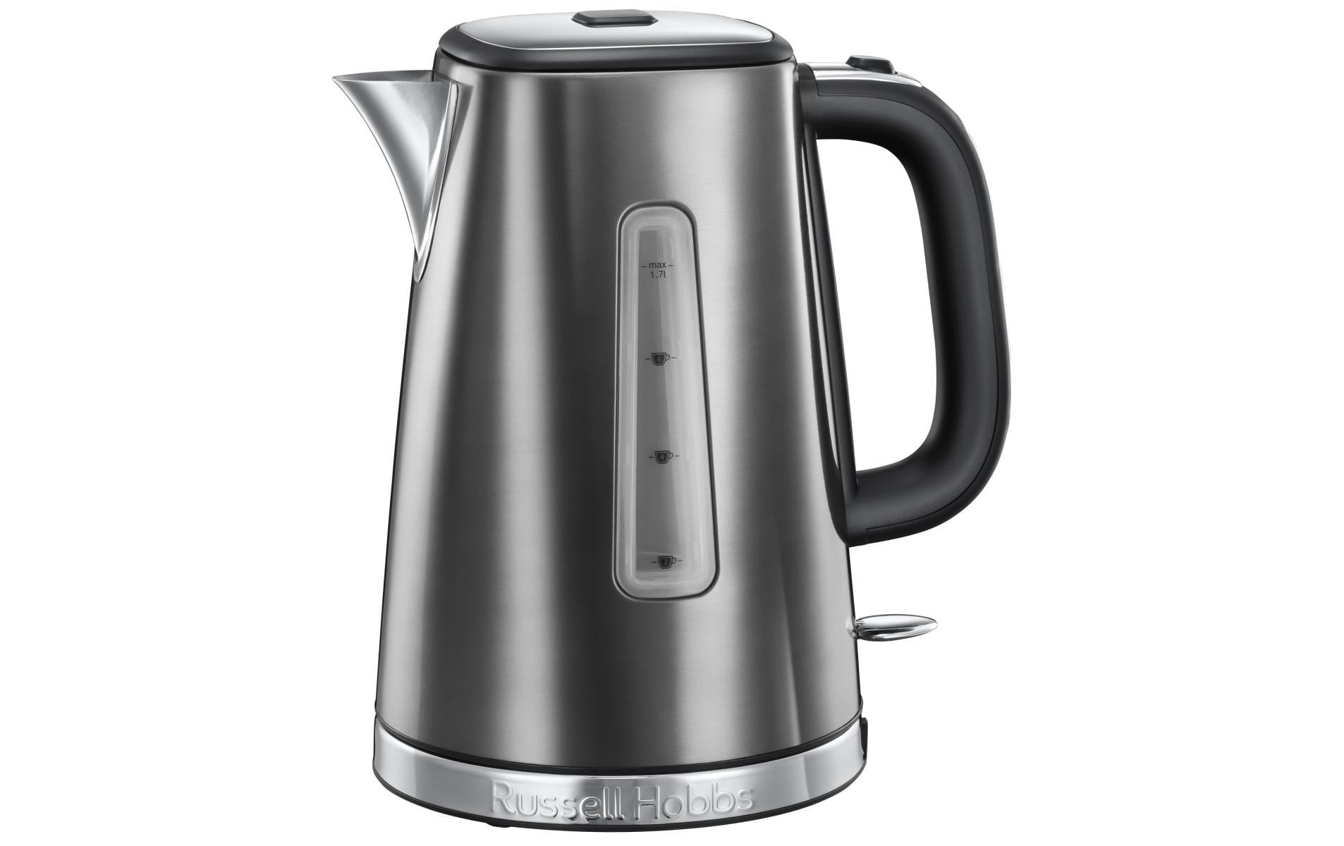 Russell Hobbs, RUSSELL HOBBS Wasserkocher »Russell Hobbs« 1,7 l 2400 W, grau, Einheitsgröße, Wasserkocher