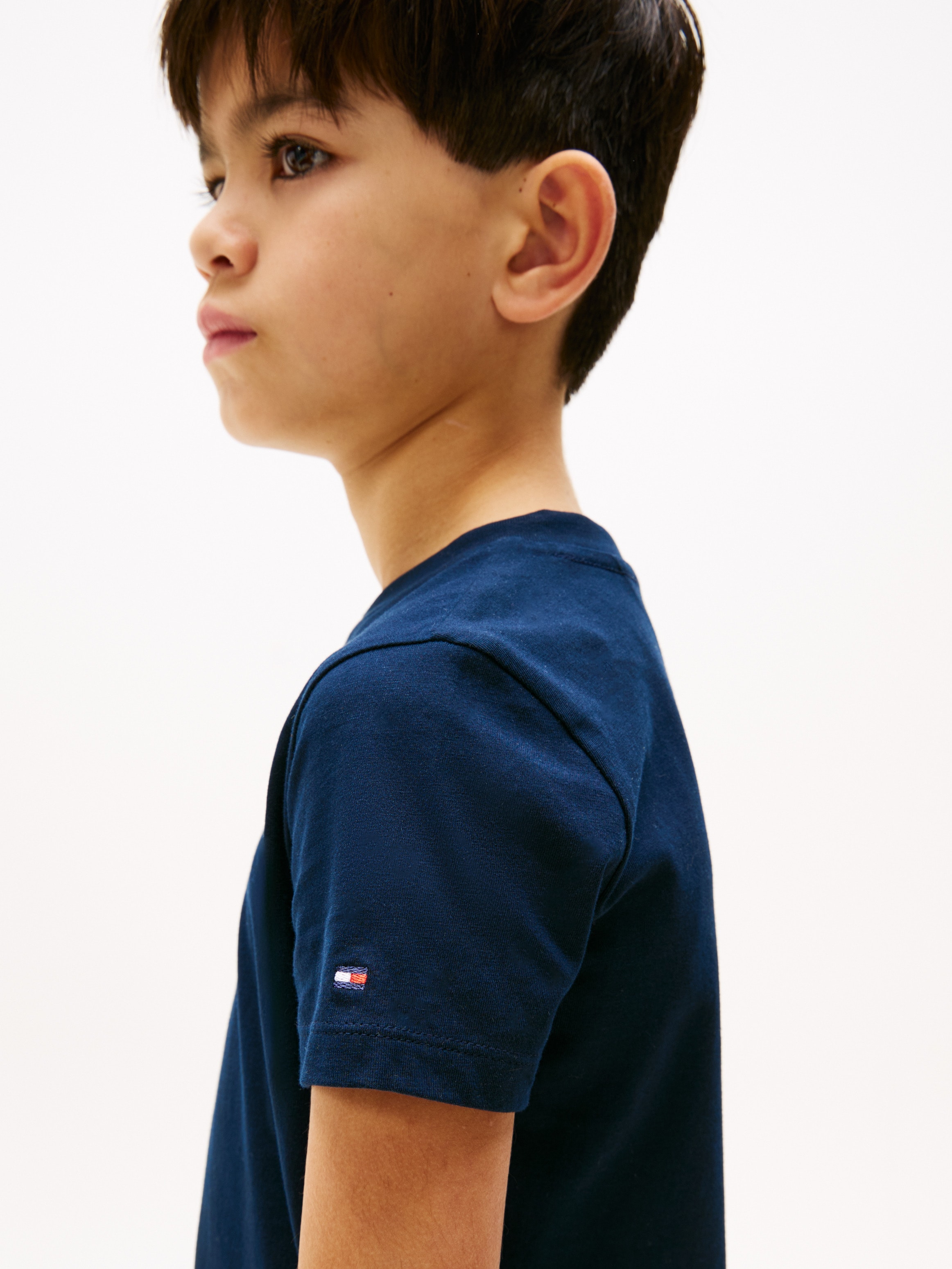 Tommy Hilfiger T-Shirt »MINI CORP T-SHIRT«, in Unifarbe