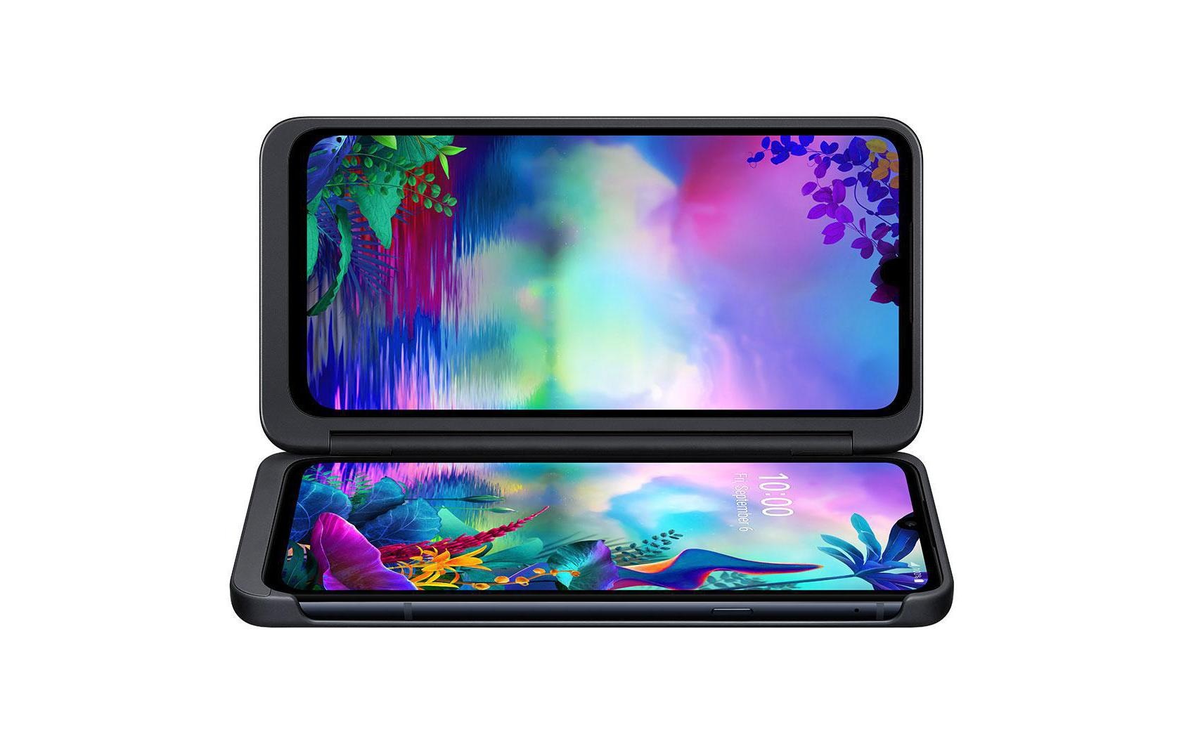 LG Smartphone »G8X ThinQ 128GB Schwarz«, schwarz