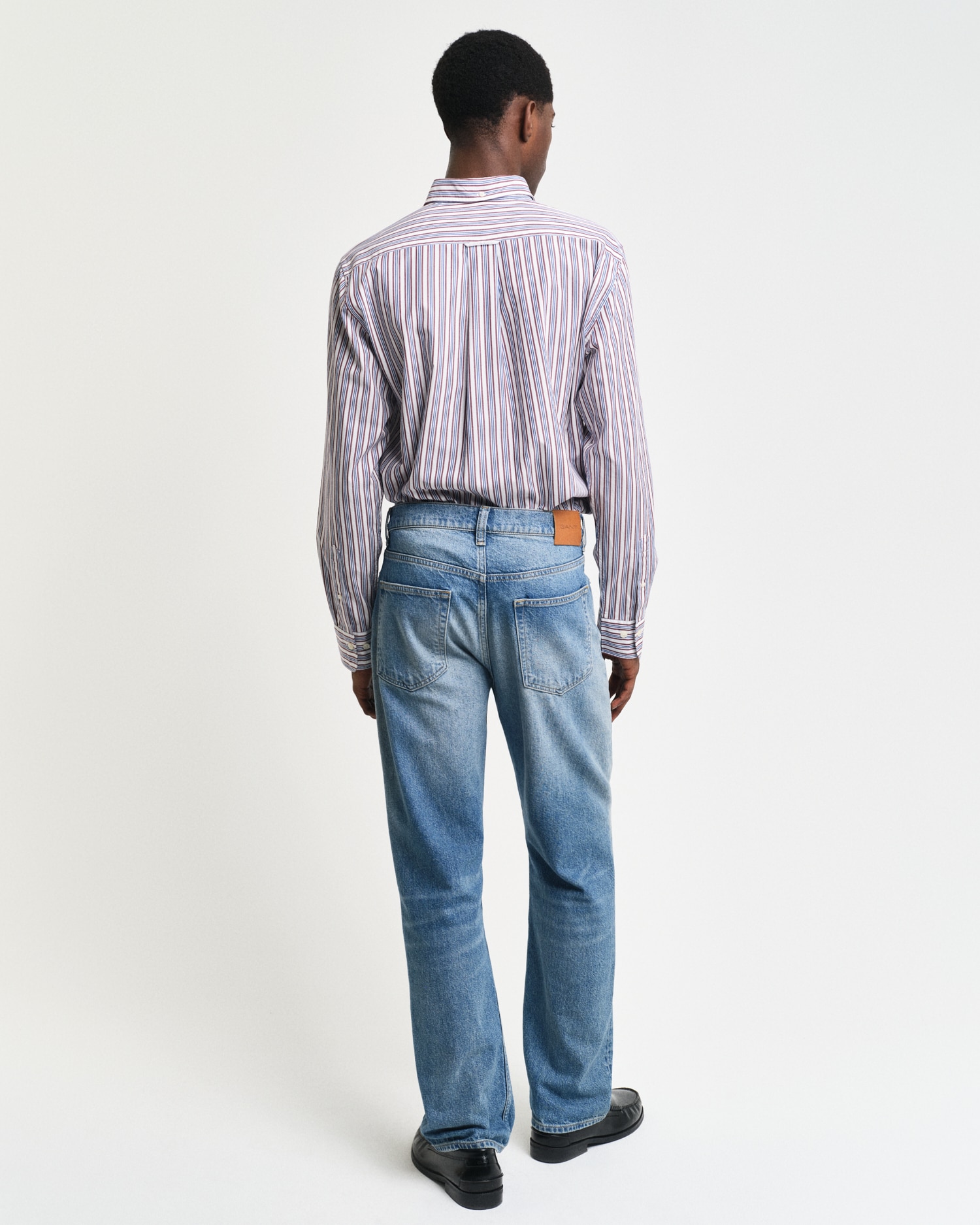 Gant Langarmhemd »REG POPLIN STRIPE SHIRT«, Regular Fit Popeline Hemd mit Streifen