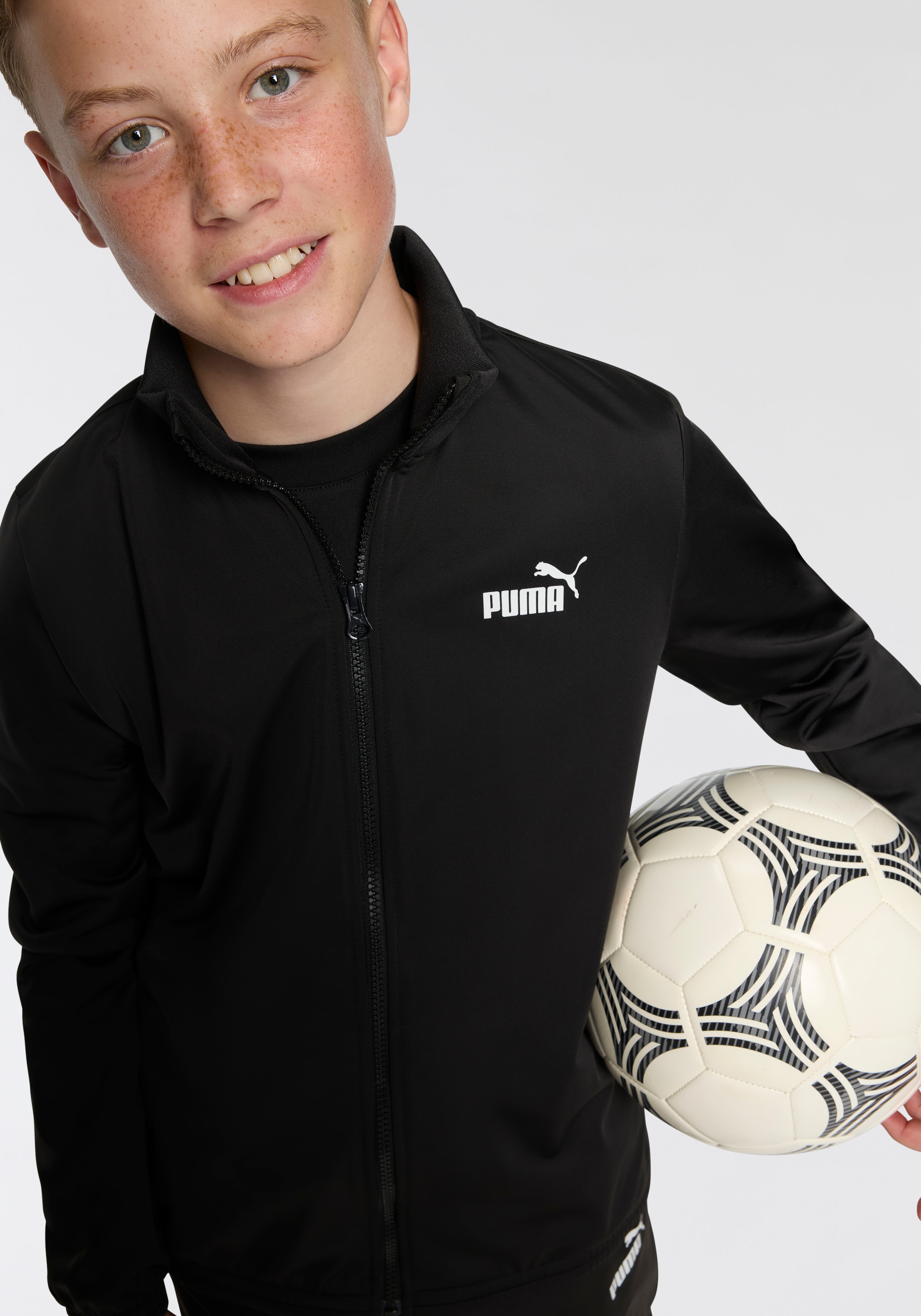 PUMA Trainingsanzug »POLY SUIT B«, (2 tlg.)