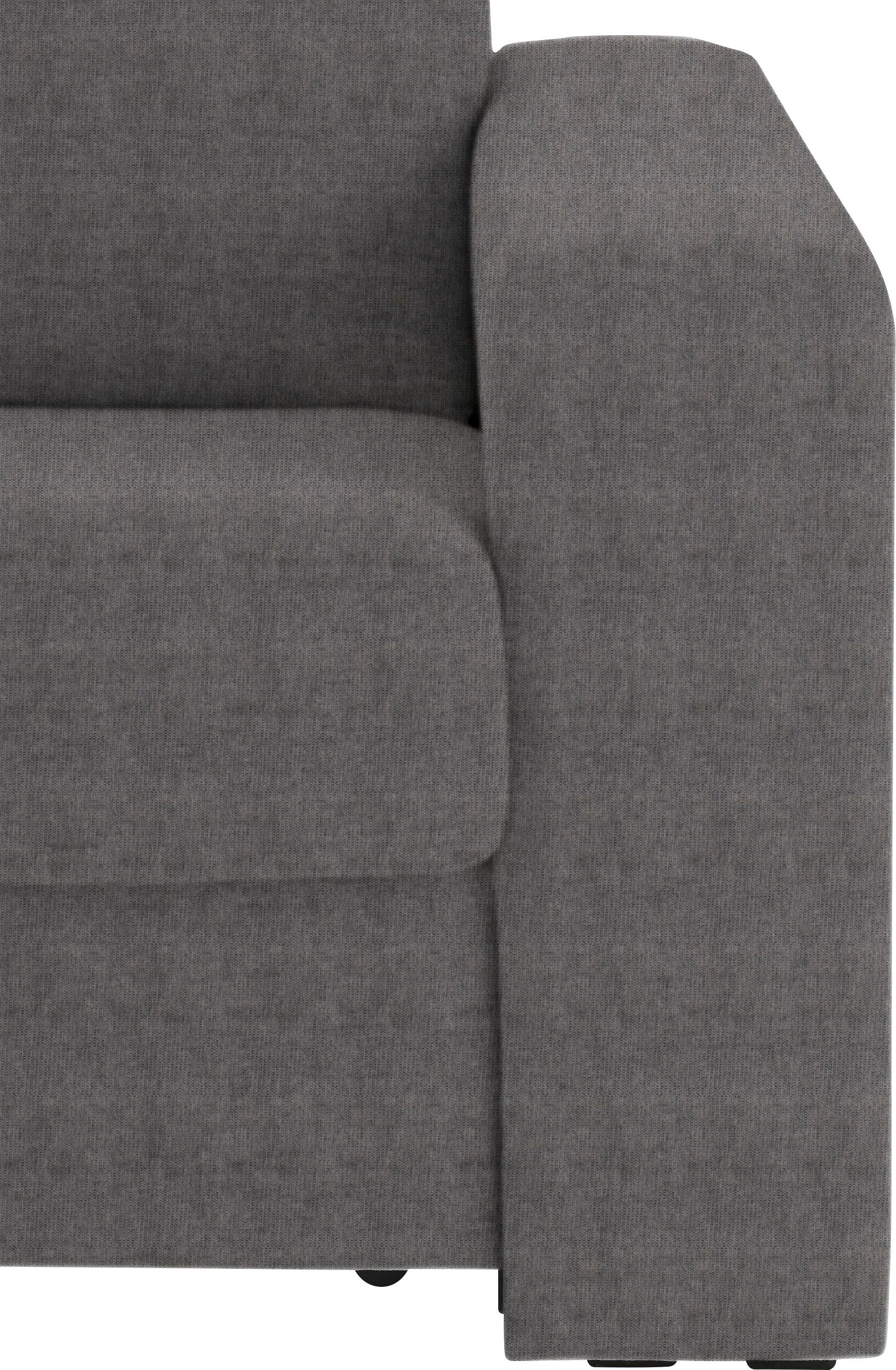 Home affaire Schlafsofa »Roma Matratzenhöhe 14 cm«, Dauerschlaffunktion, mit Unterfederung, Lattenrost, Matratze