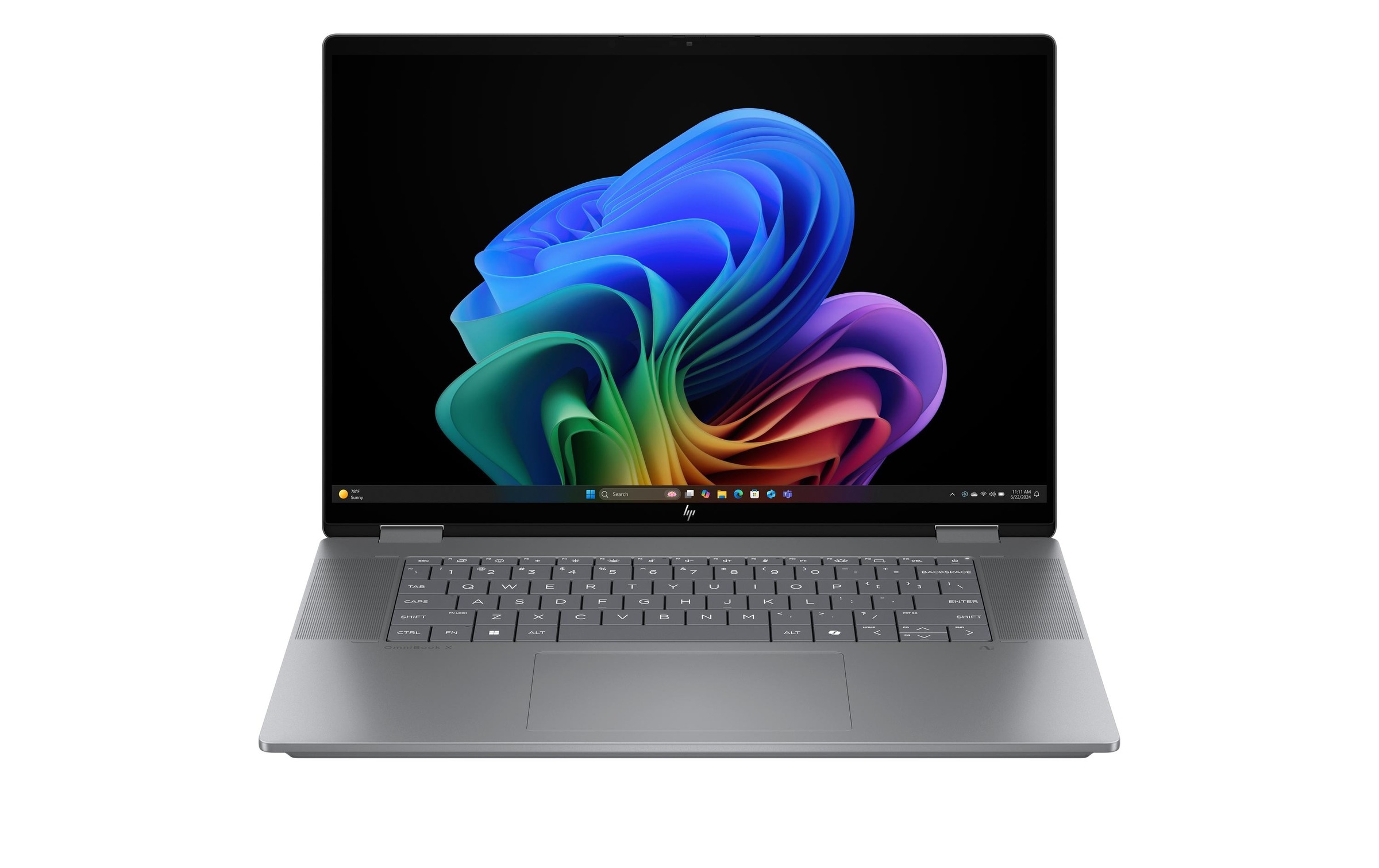 HP Notebook »Omnibook X Flip 16-ar0428nz«, 40,64 cm, / 16 Zoll, AMD, eingebauter Lautsprecher, eingebautes Mikrofon, Touchscreen, Webcam