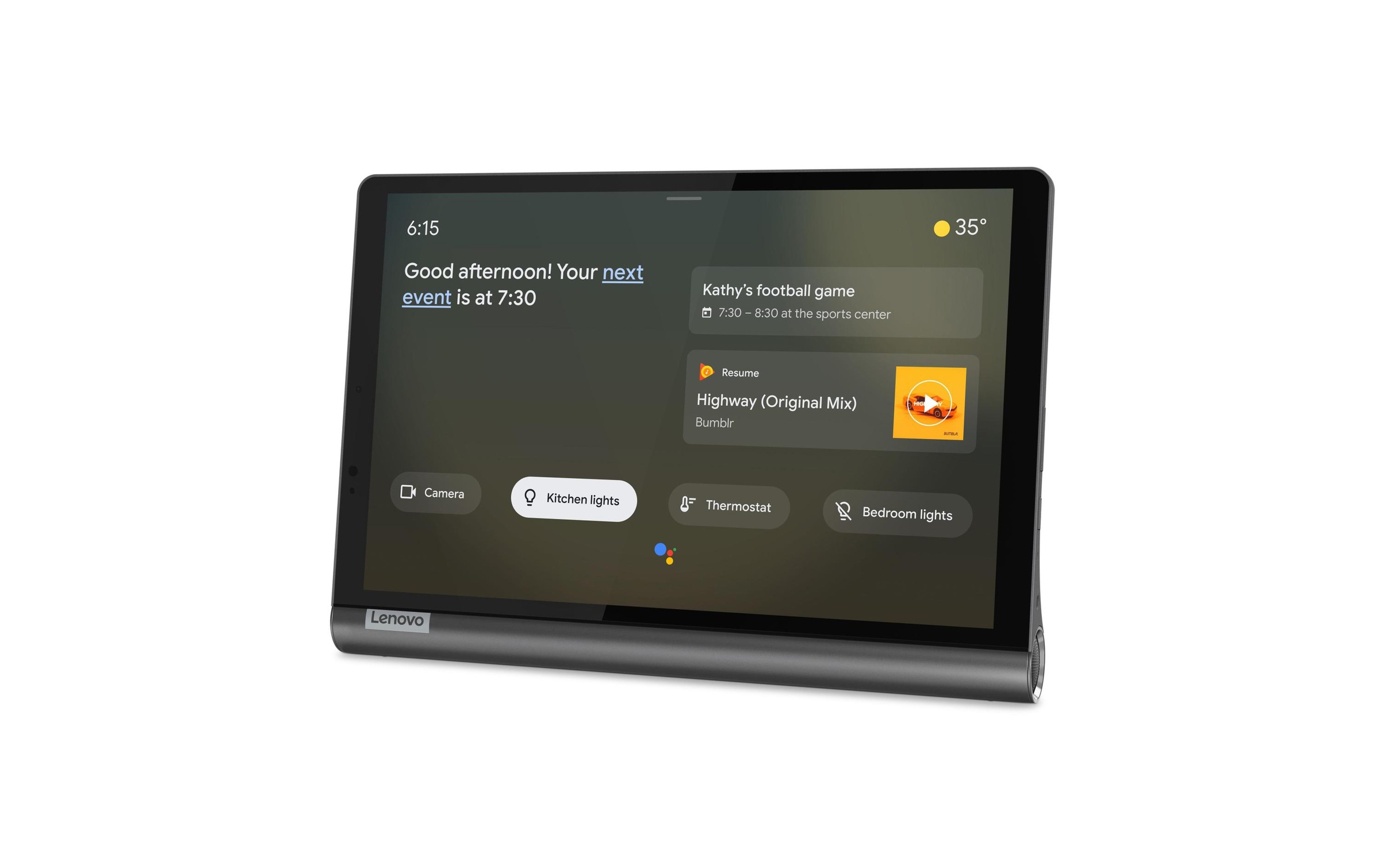 Lenovo Tablet »Yoga Smart Tab 10 64 GB Anthrazit«, (25,65 cm / 10,1 Zoll),)