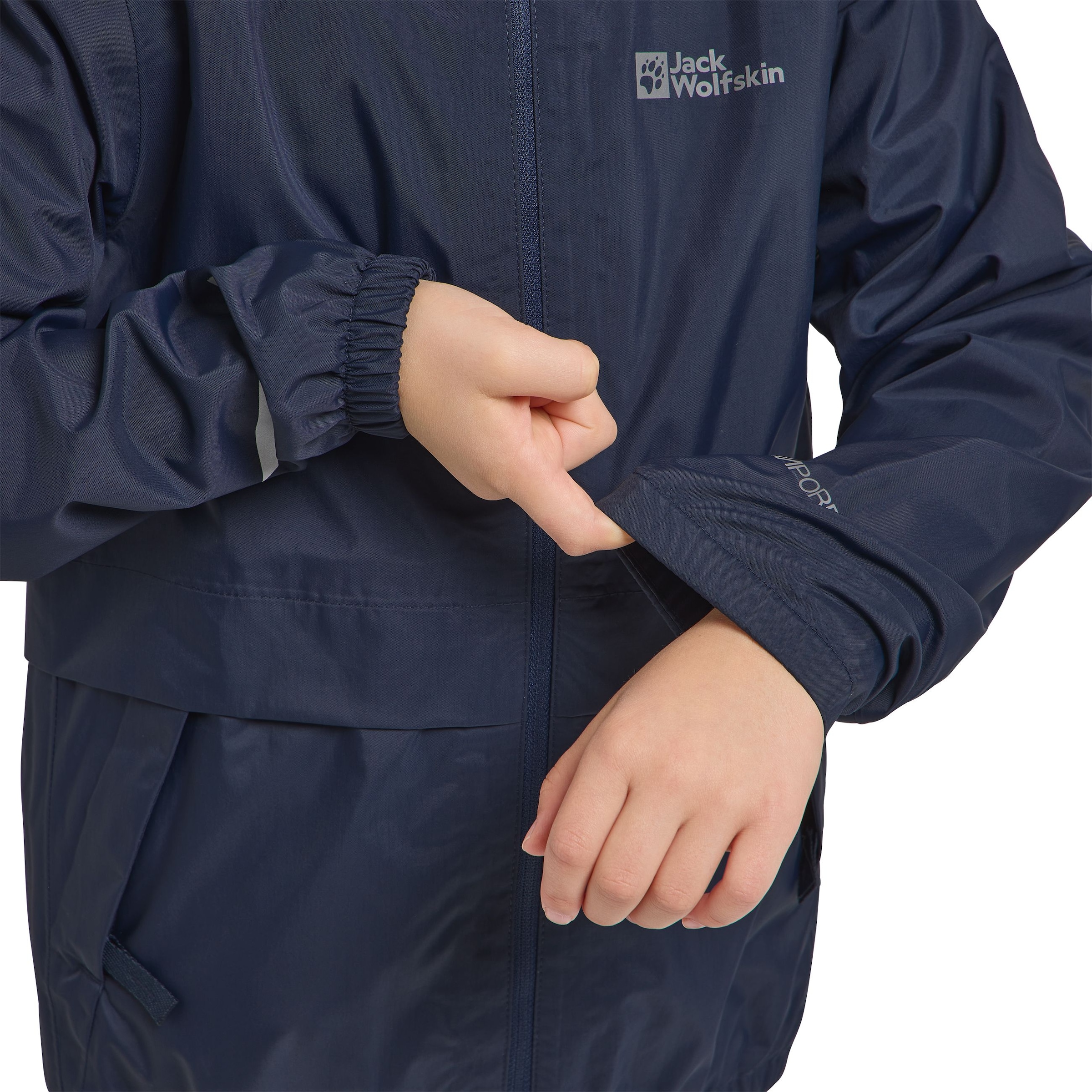 Jack Wolfskin Regenjacke »RAINY DAYS 2L JKT K«, mit Kapuze