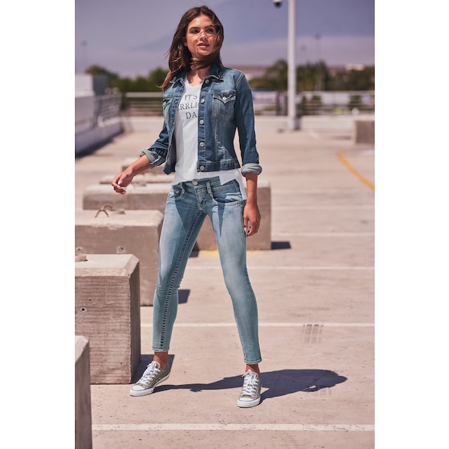 dank Herrlicher Slim-fit-Jeans umweltfreundlich shoppen Technology Jelmoli-Versand »PITCH online Schweiz Kitotex SLIM ORGANIC«, bei