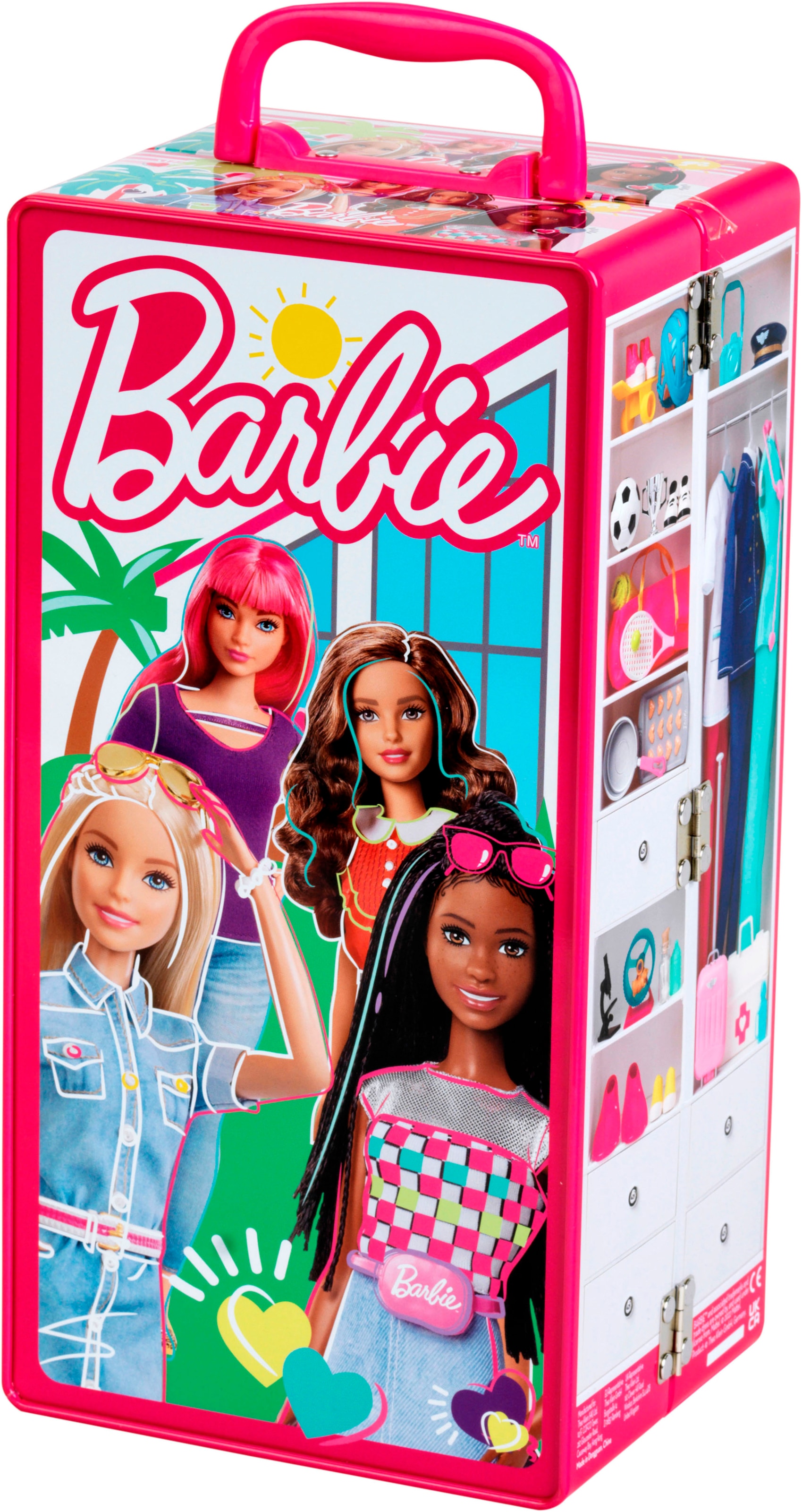 Puppenkleiderschrank »Barbie Schrankkoffer«