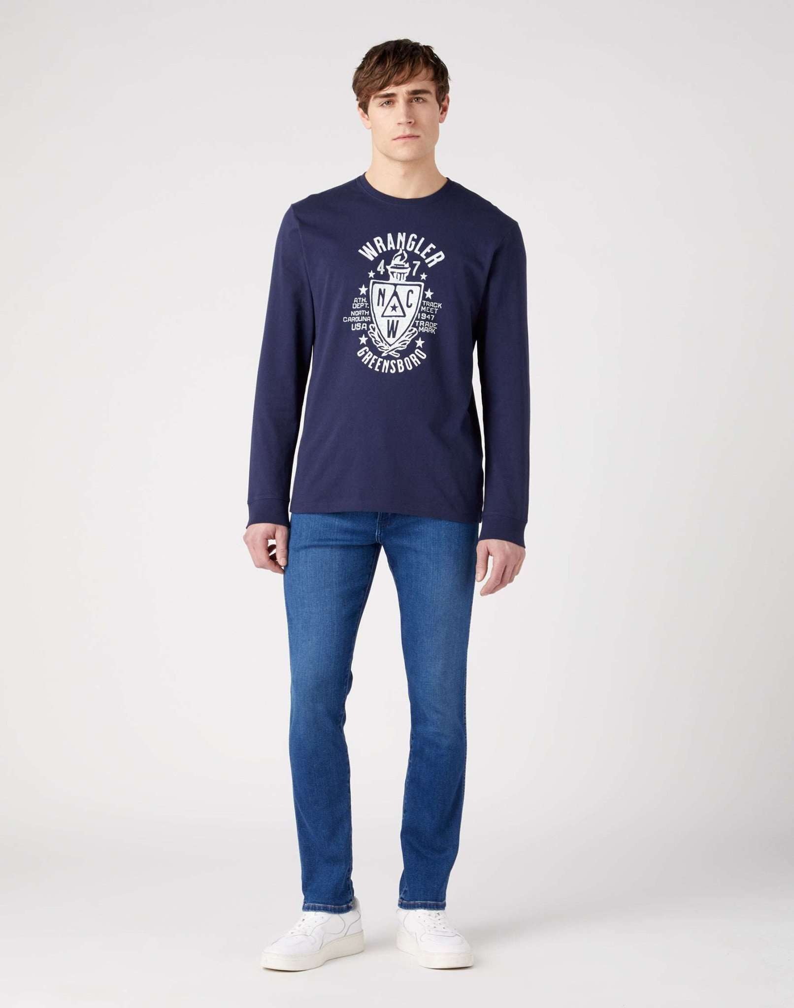 Wrangler Strickpullover »Wrangler Pullover Americana Tee«