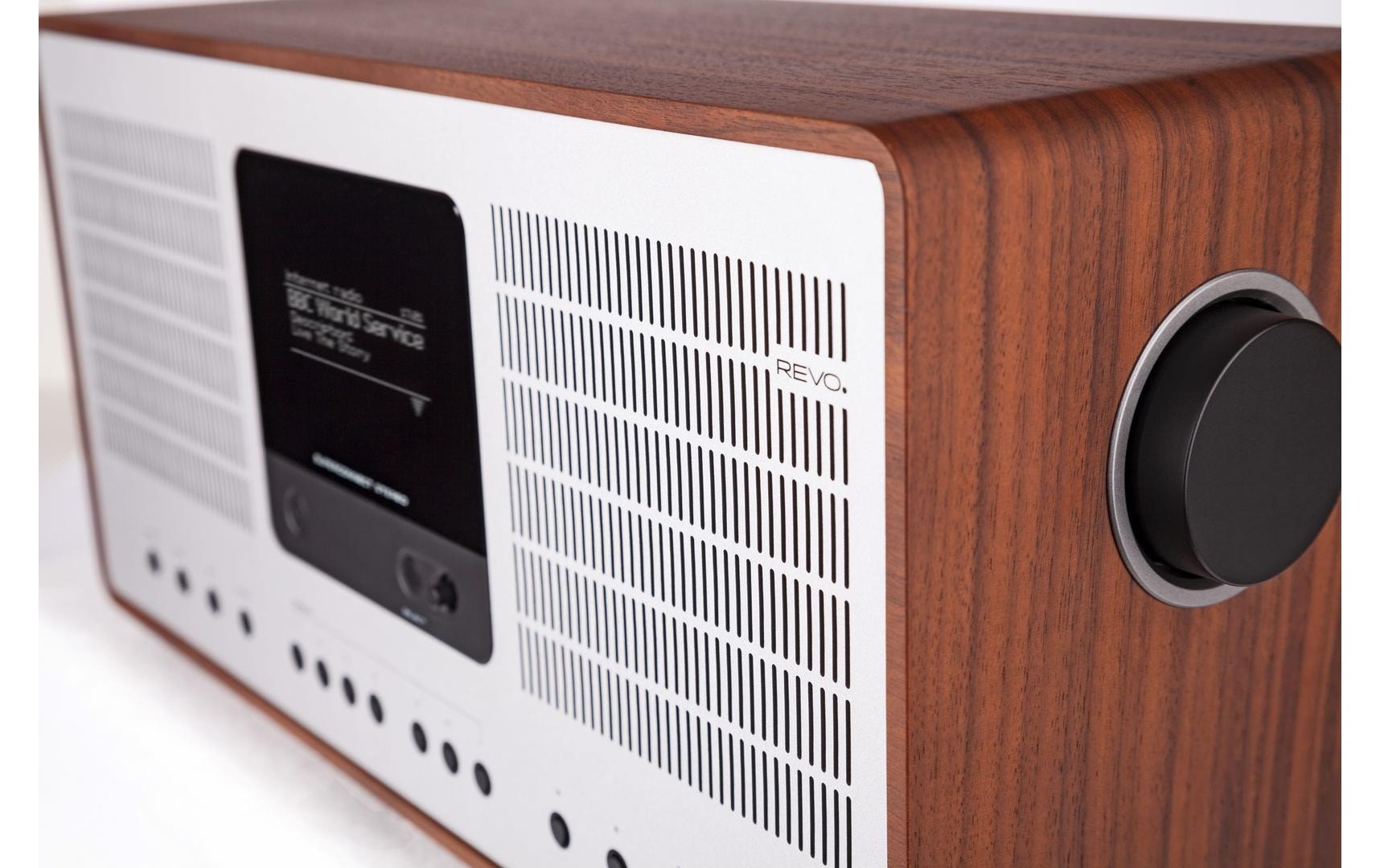 Revo Digitalradio (DAB+) »Superconnect Stereo Weiss«, (Digitalradio (DAB+)-FM-Tuner-Internetradio)