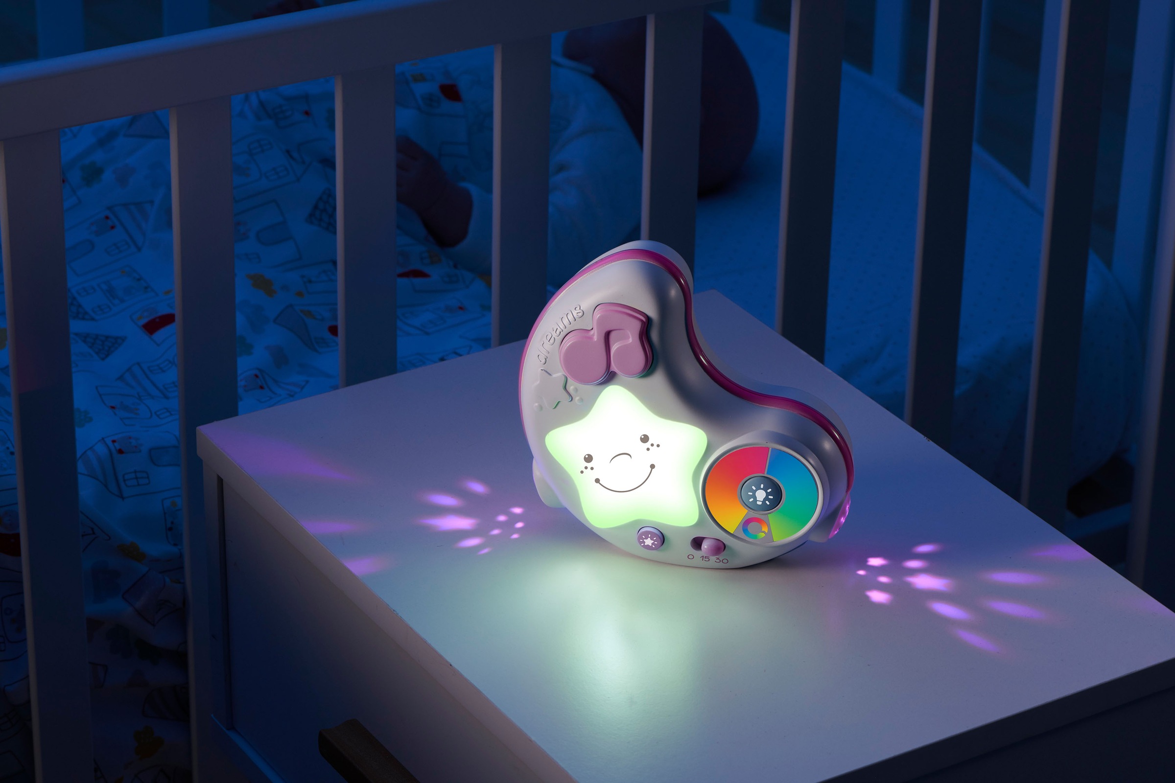 Chicco Baby Gym »Farbspiel Gym, Pink«, mit Projektionen und Melodien