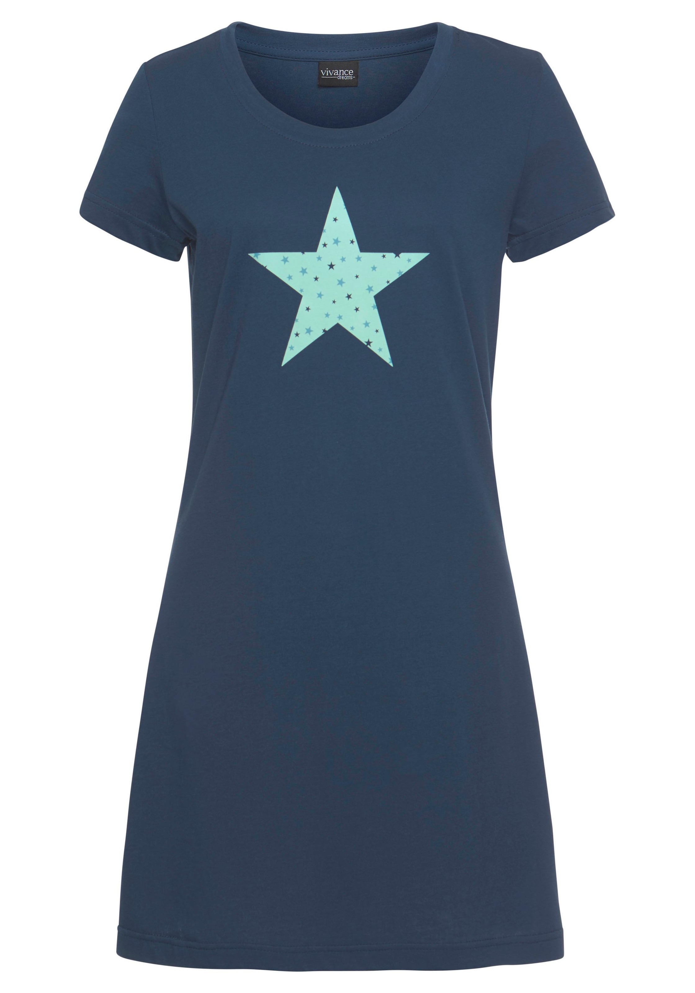 Jelmoli-Versand kaufen bei Nachthemd, (2er-Pack), mit Sternenprint Schweiz online Dreams Vivance