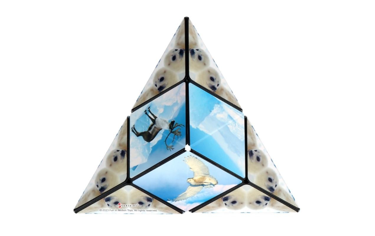 3D-Puzzle »Shashibo Cube Arctic«