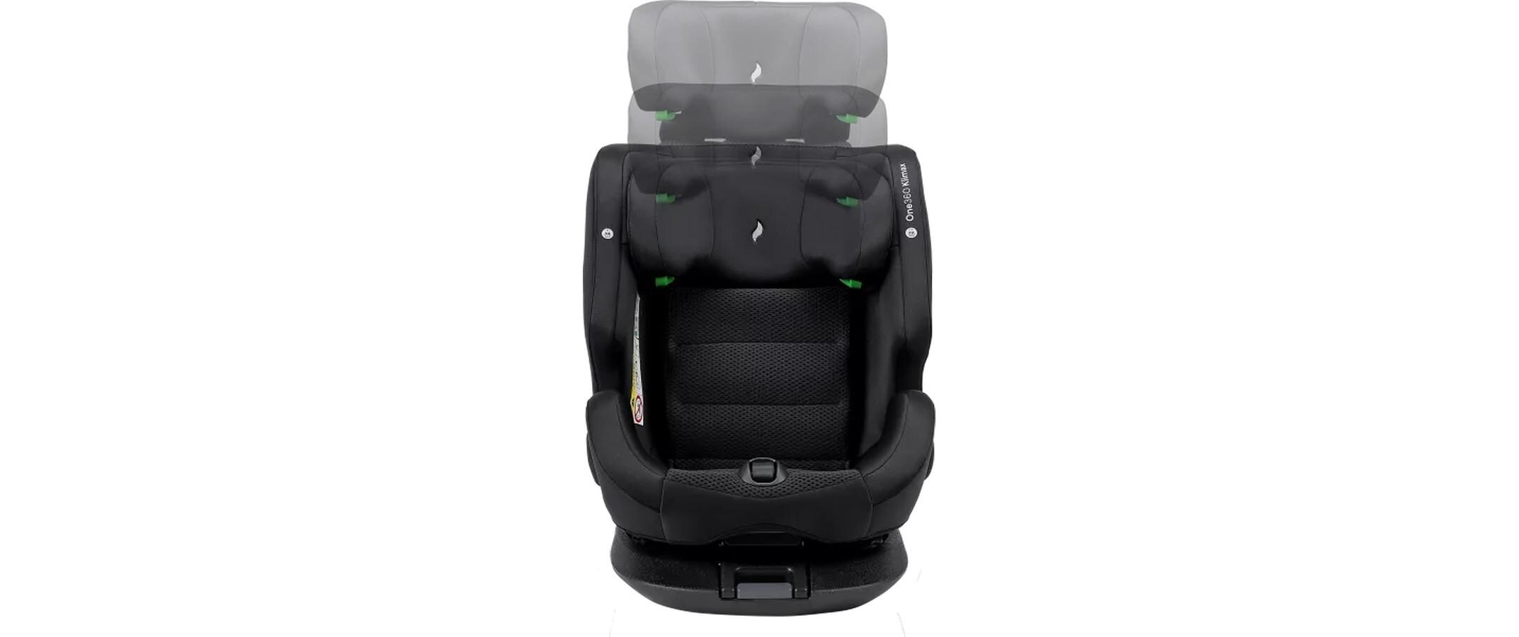 Osann Autokindersitz »One360 Klimax All Black«, Klasse 0 / 1 / II / III (bis 36 kg)