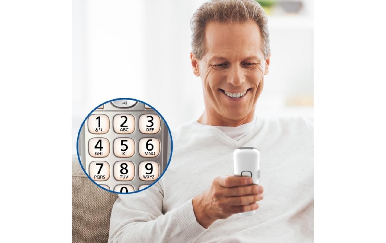 Panasonic Schnurloses DECT-Telefon »KX-TGE25«