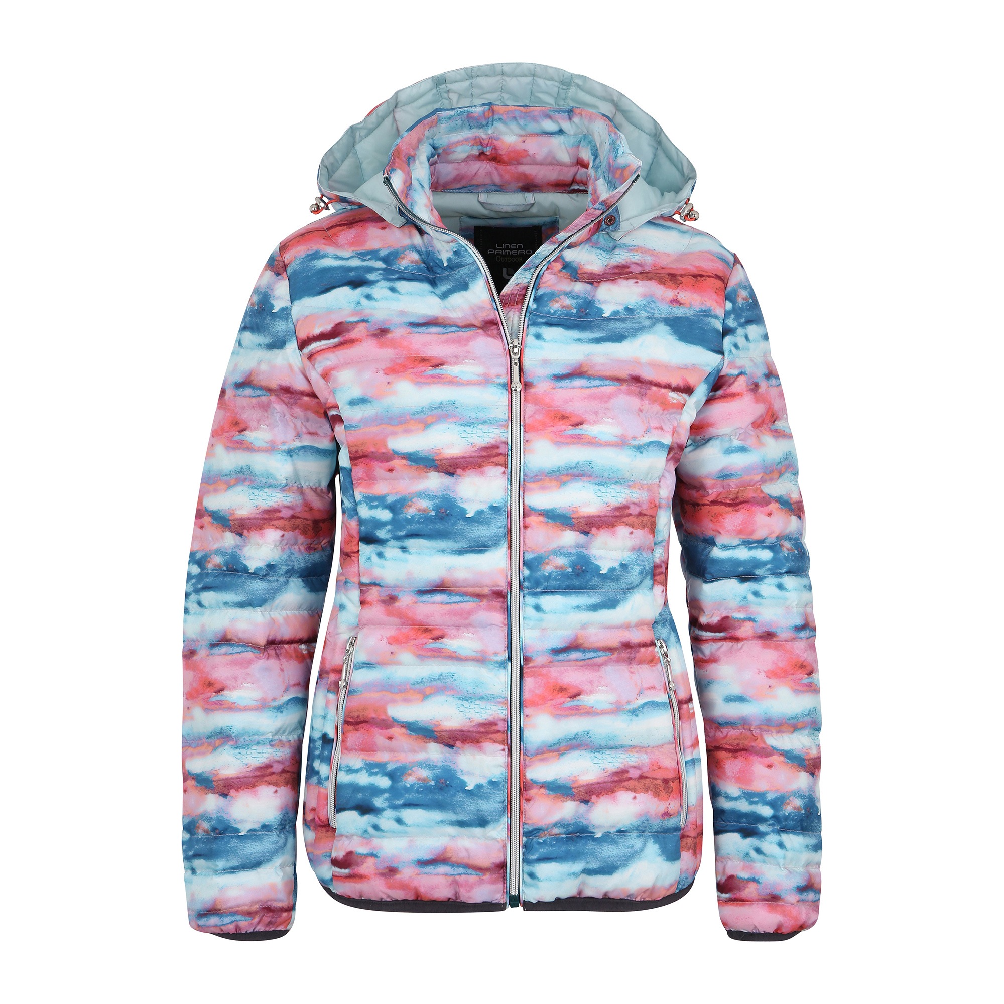 DEPROC Active Winterjacke »WILDCAT HILL Women«, Steppjacke mit aussergewöhnlichem Design