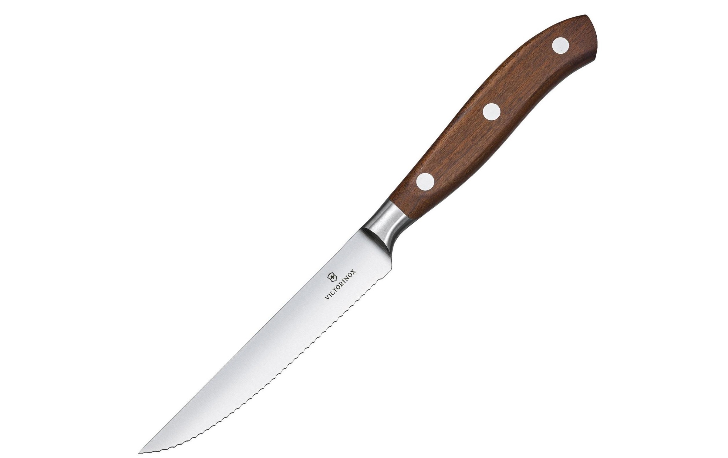 Victorinox Steakkochmesser »Grand Maître Wood«, (1 tlg.)