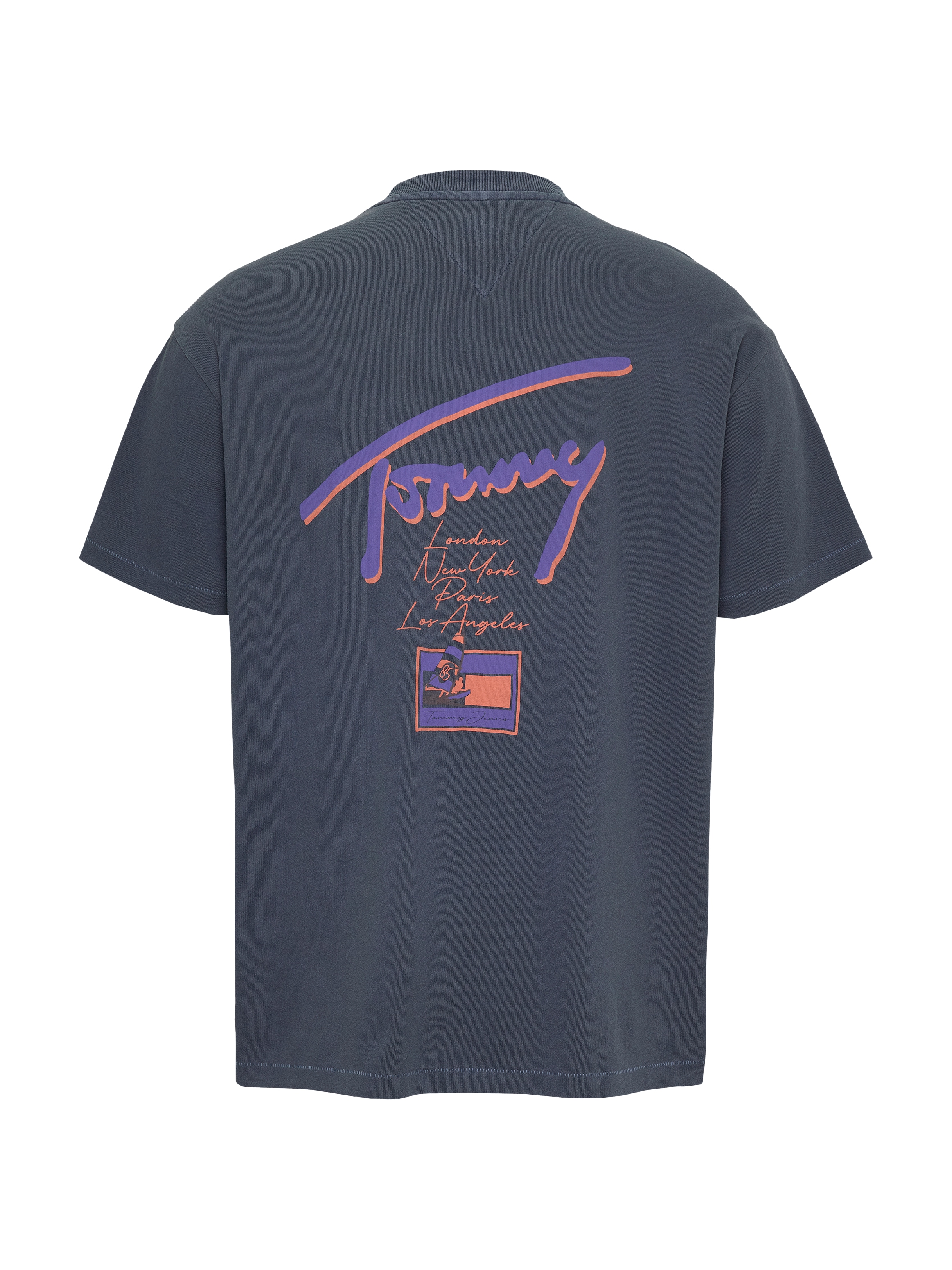 Tommy Jeans T-Shirt »TJM RLX FADED GRAPHIC TEE EXT«, mit grossem Rückendruck