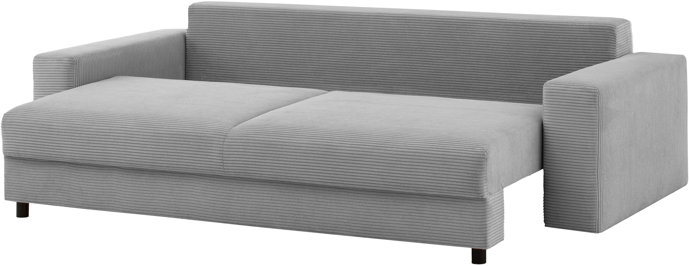 LeGer Home by Lena Gercke Schlafsofa »Imoga, Polster mit Schlaffunktion, 3-Sitzer Sofa, Couch mit Bettkasten«, in modernen Farben und Stoffen, Bettfunktion, Liegefläche: 200x150 cm