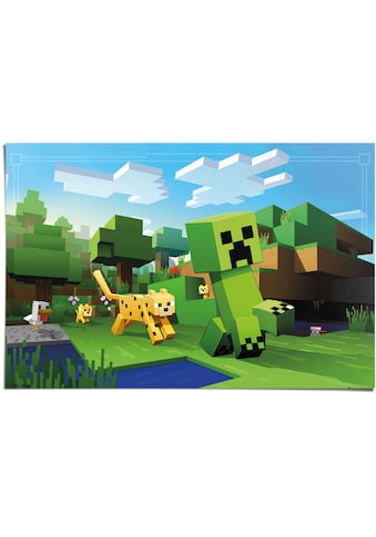 Poster »Poster Minecraft«, Spiele, (1 St.)