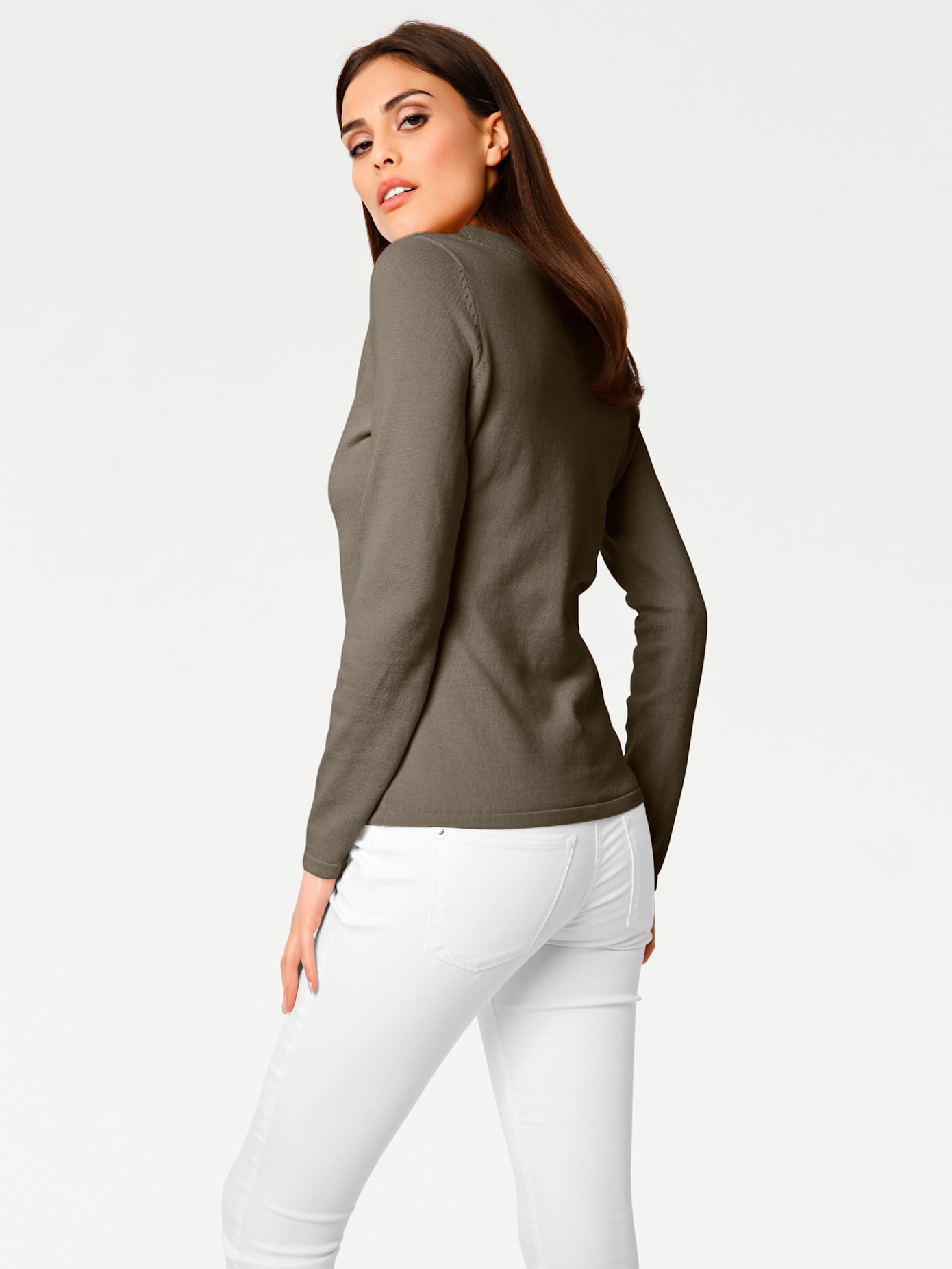 RICK CARDONA by heine Strickpullover »V-Pullover«