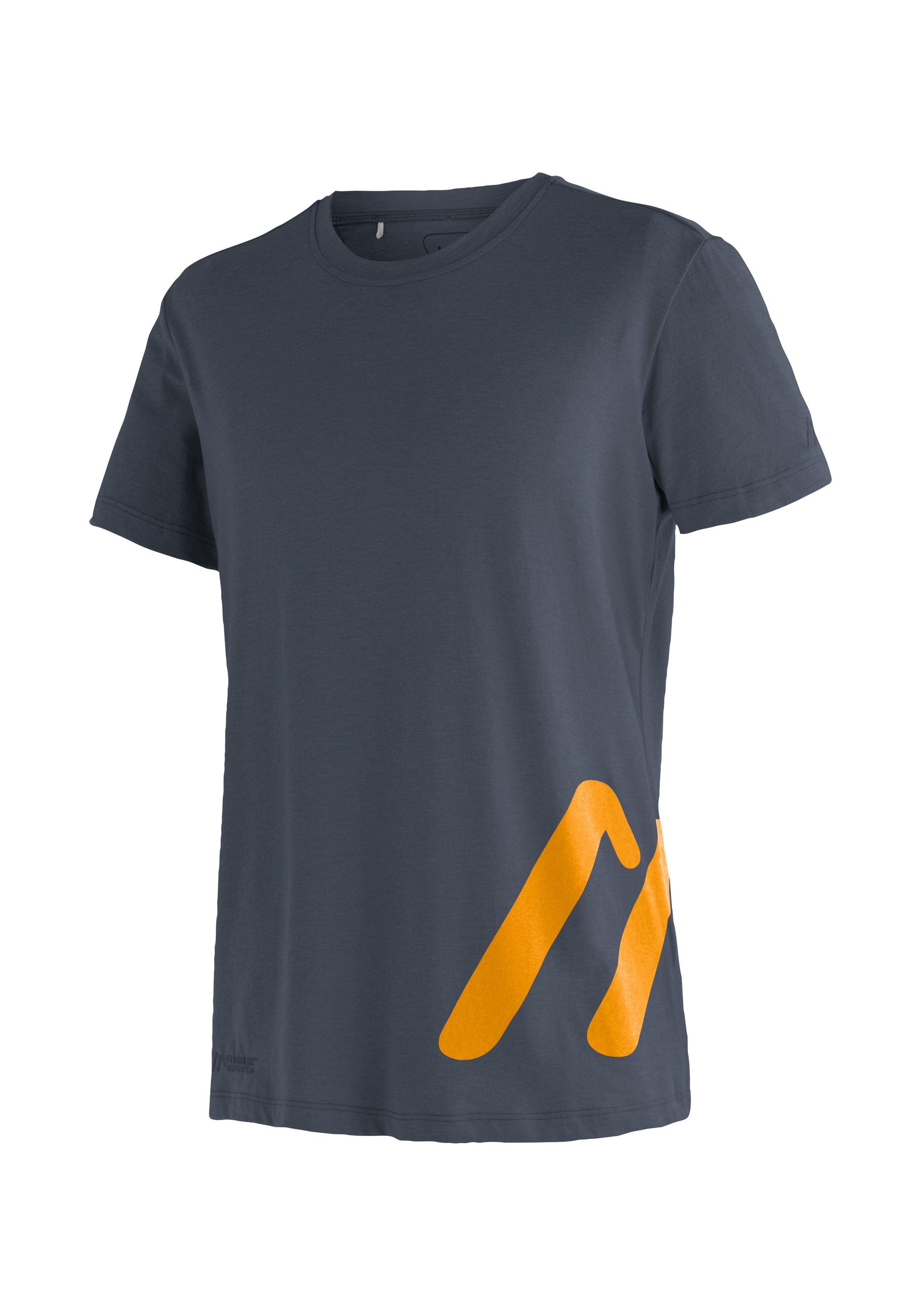 Maier Sports T-Shirt »Logo Tee M«, Herren Kurzarmshirt mit Print für Wandern und Freizeit