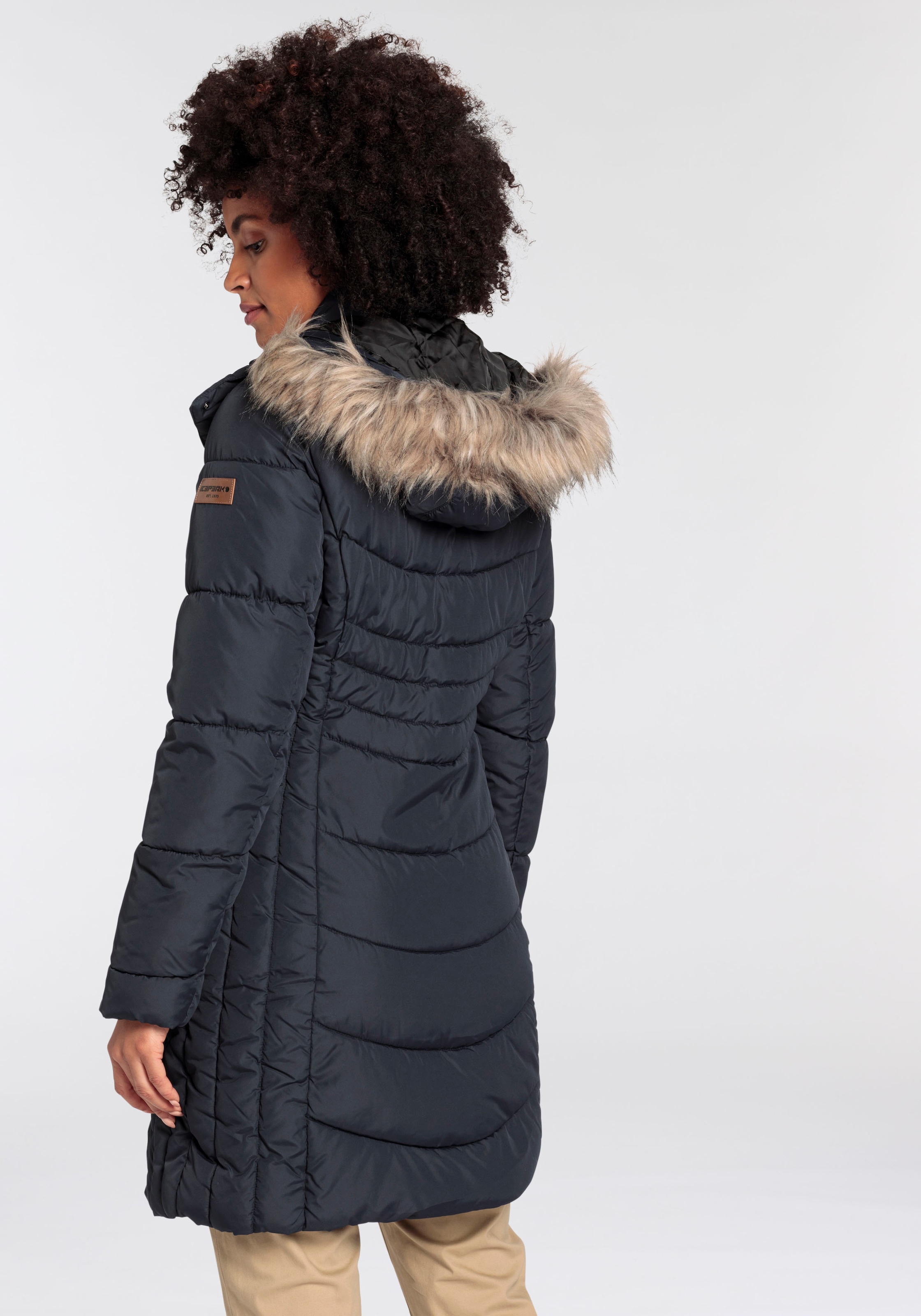 Icepeak Steppmantel »PAIVA«, Wärmend & wasserabweisend & windabweisend