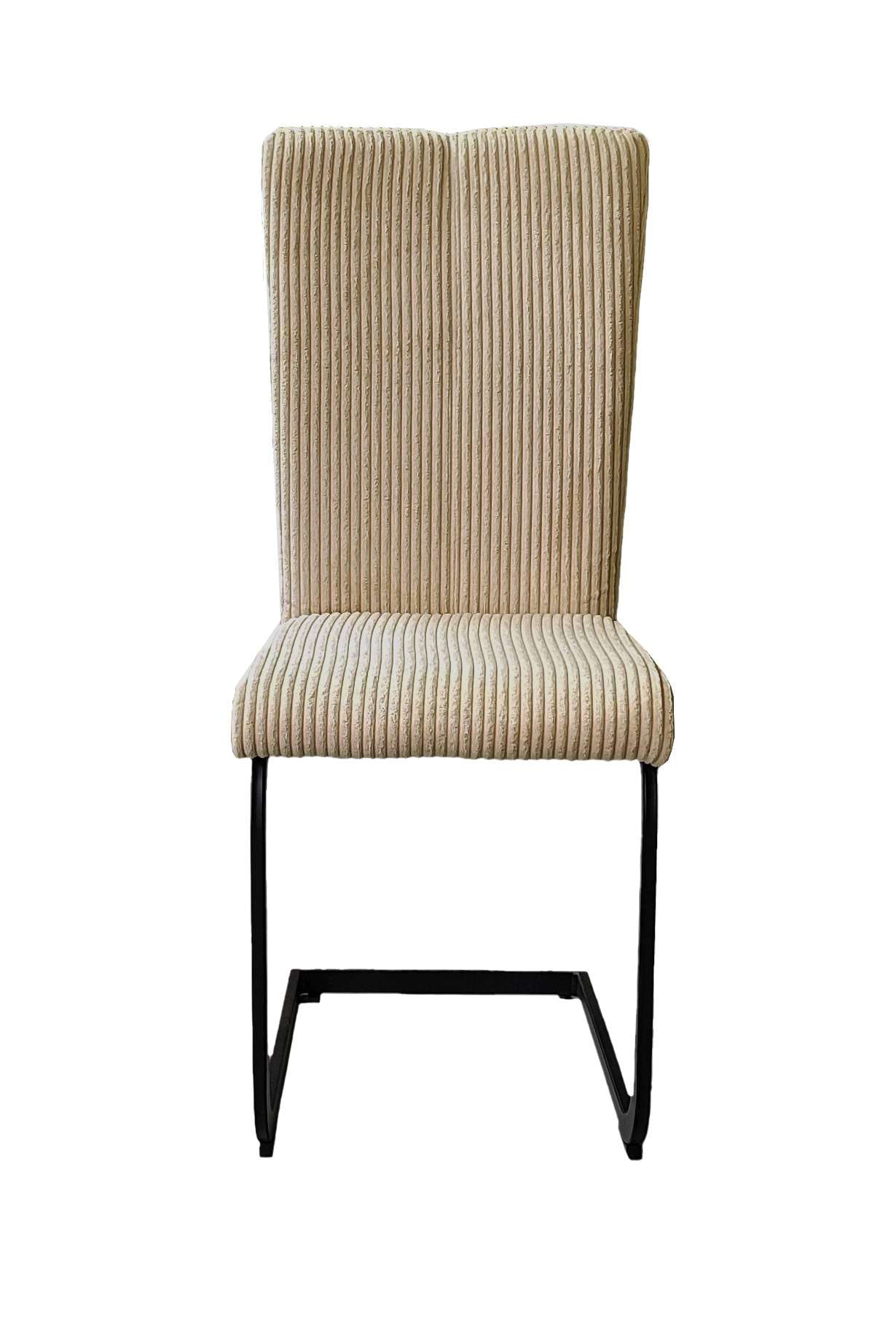 Home affaire Freischwinger »Oliver«, (Set), 2 St., Cord, Stuhl belastbar bis 120 Kg