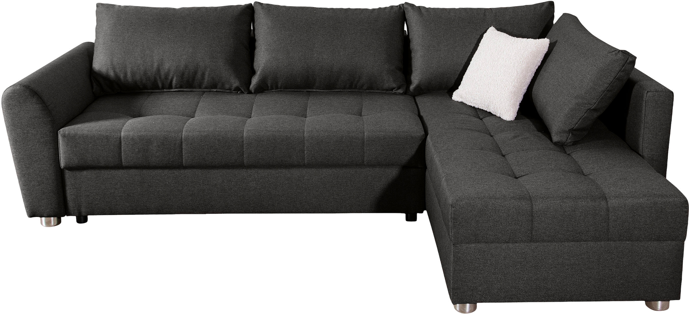 COLLECTION AB Ecksofa »JANA XL-Sofa L-Form«, inkl. Bettfunktion, Bettkasten und Bonnelfederkern