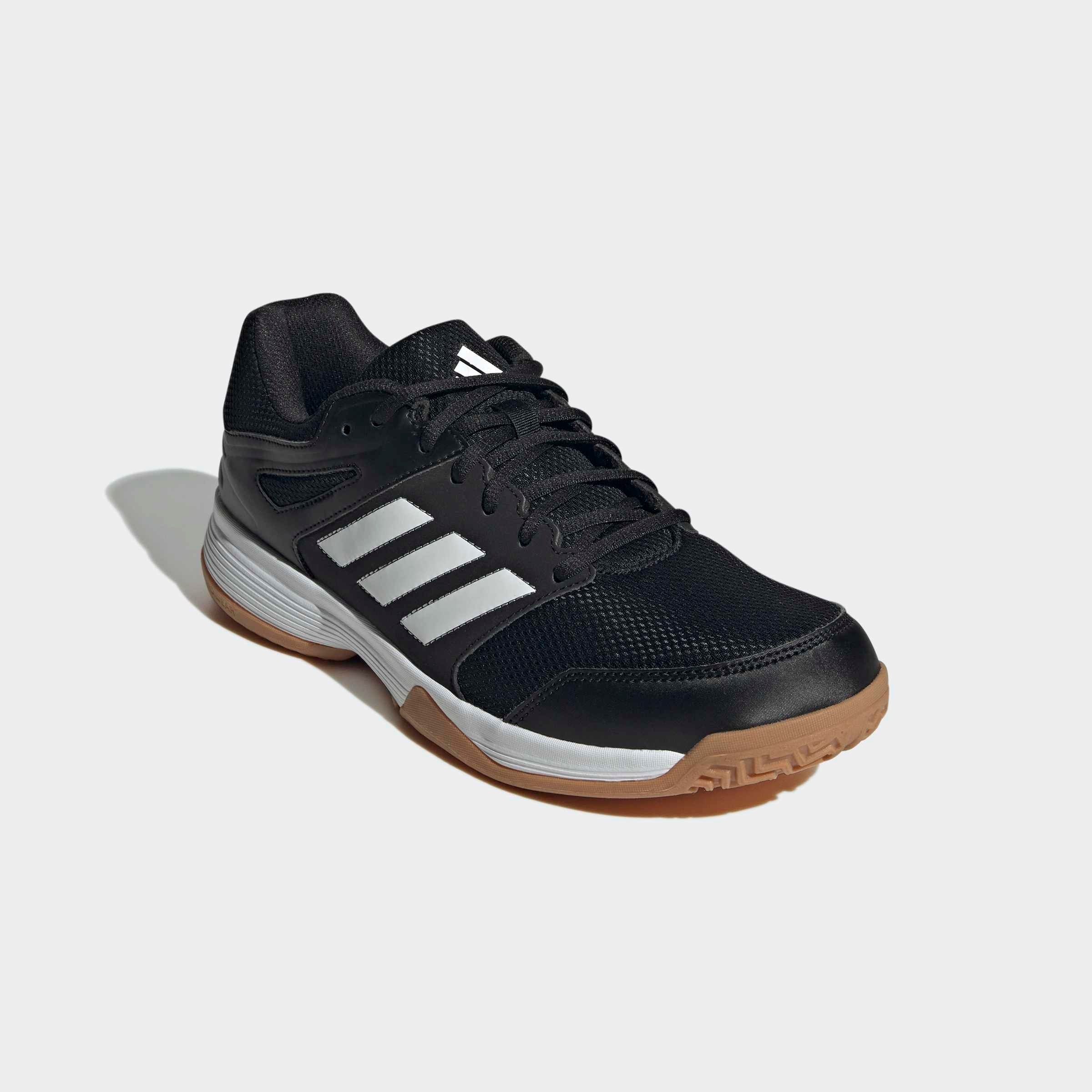 Adidas Performance, Herren, adidas Performance Hallenschuh »SPEEDCOURT IN« geeignet für jeden Hallensport, core schwarz, ftwr weiß, gum10, 43, Dieser 