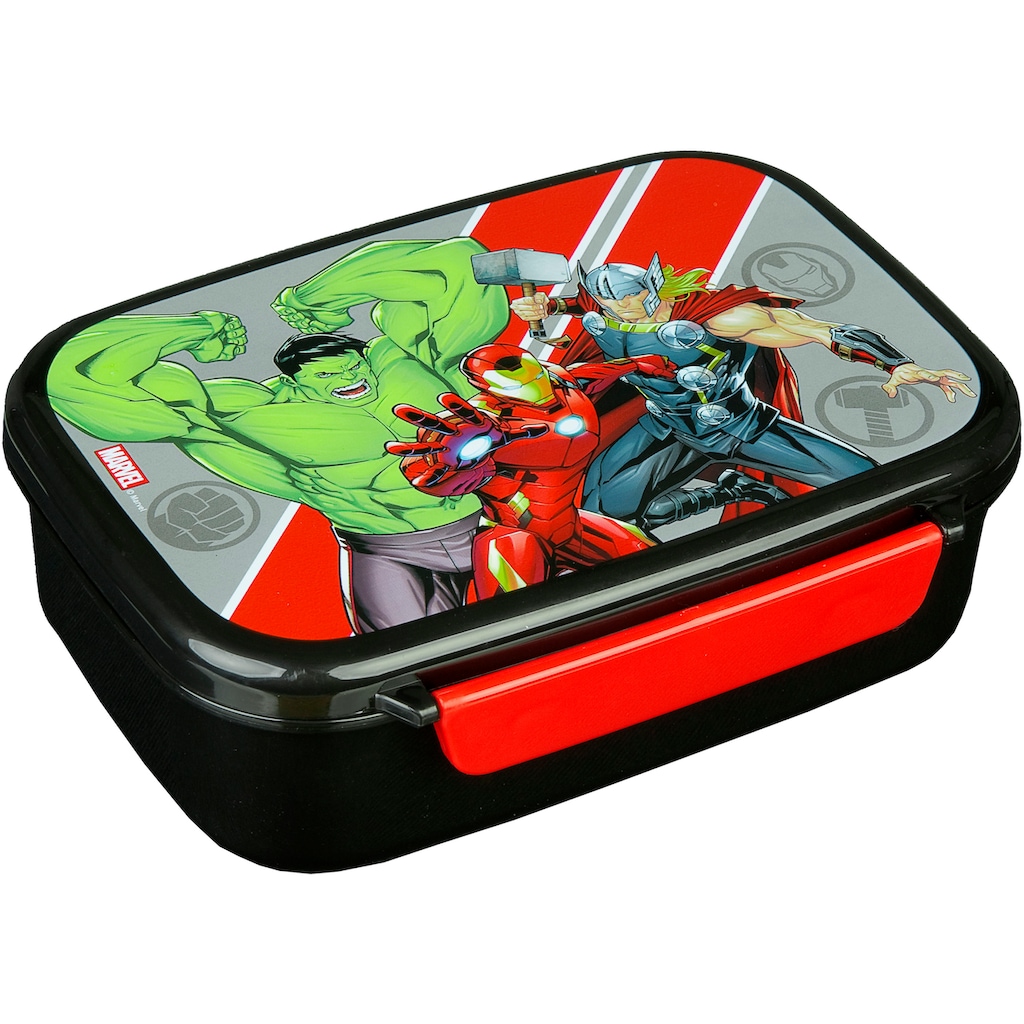 Scooli Lunchbox »Avengers«, (Set, 2 tlg.)