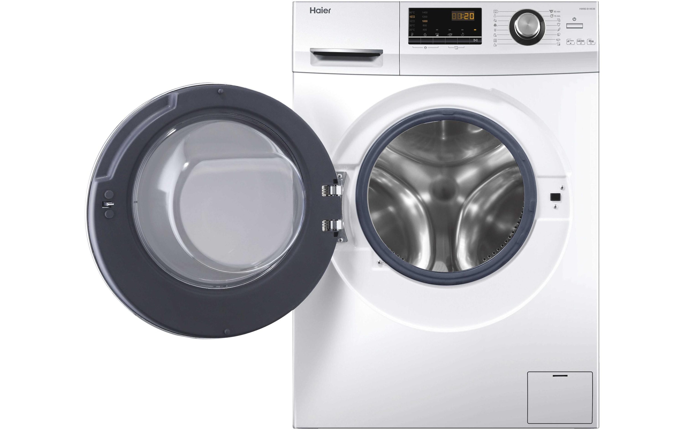 Haier Waschmaschine »HW80-B14636N-S«, 1600 U/min
