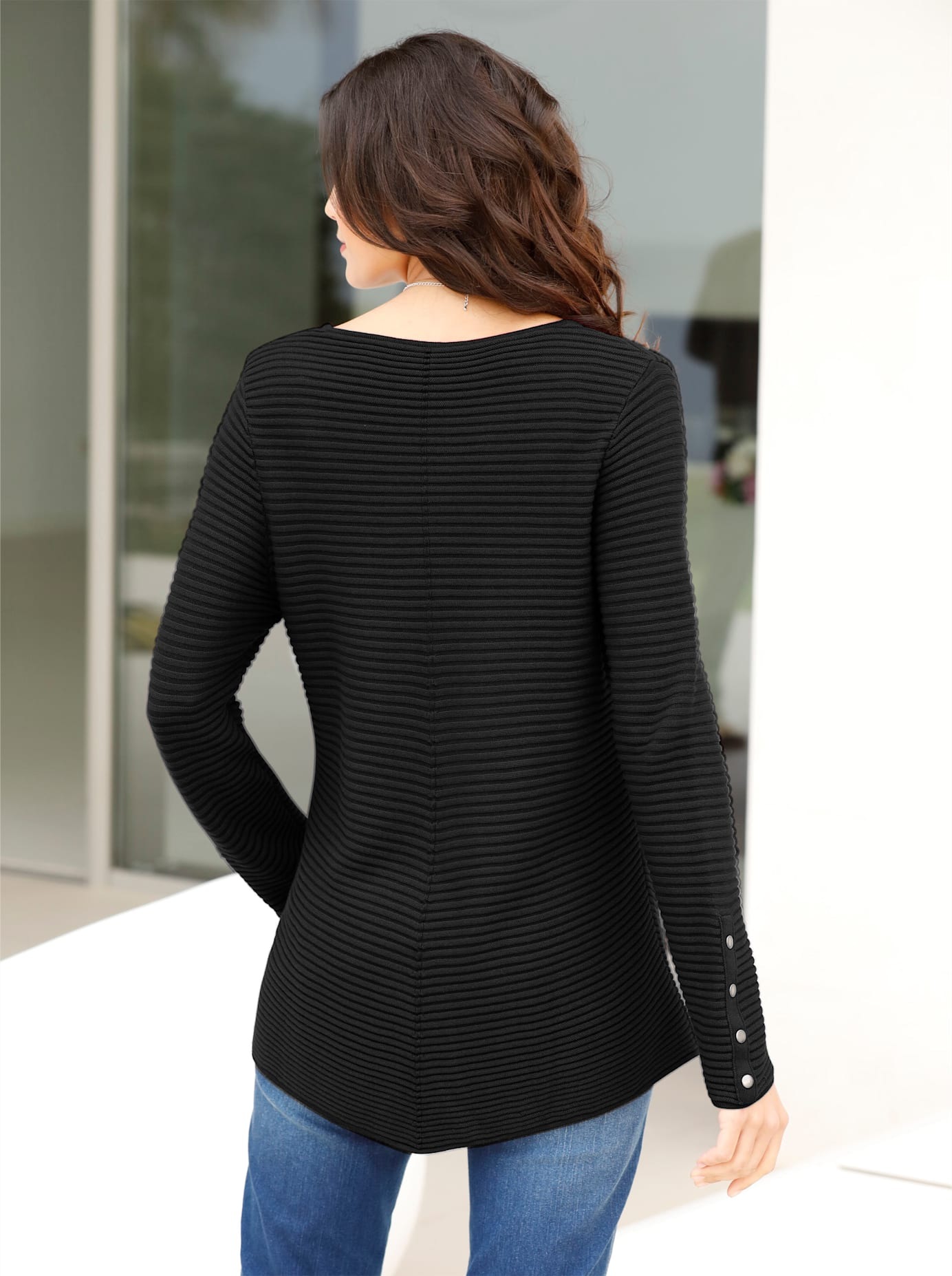 Inspirationen Rundhalspullover »Pullover«