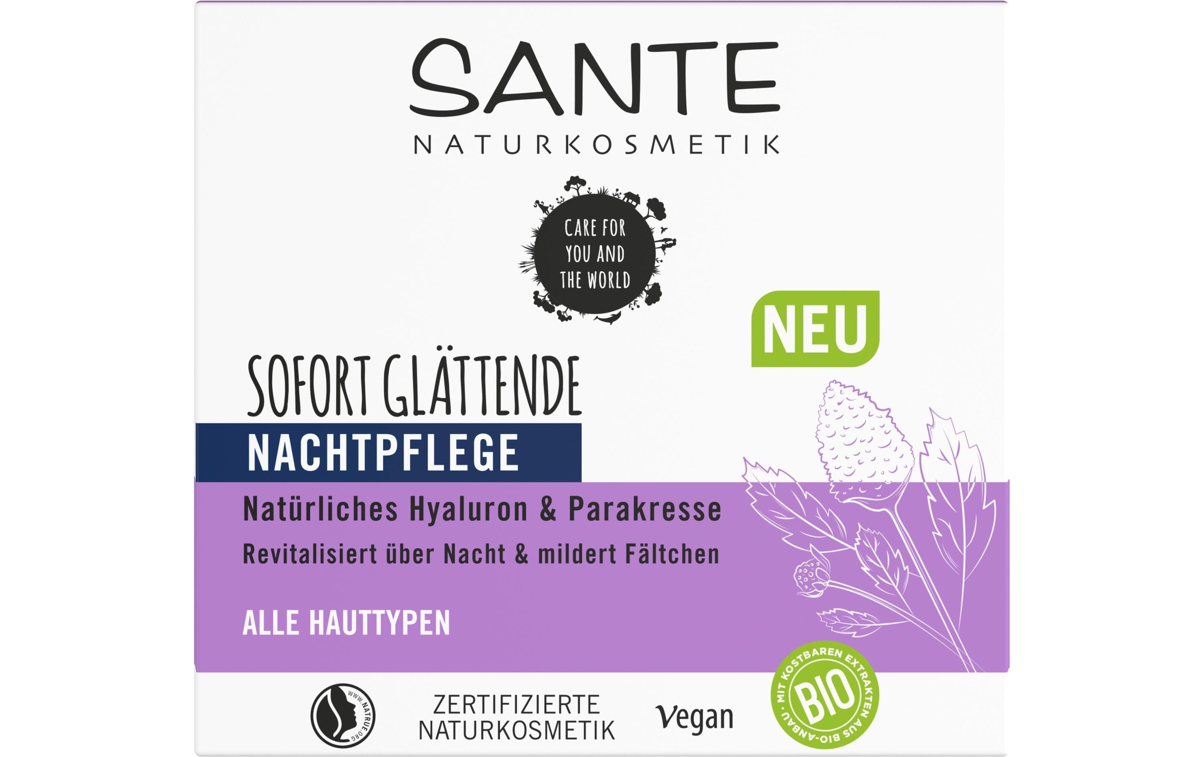 Nachtcreme »Sofort glättend Hy«