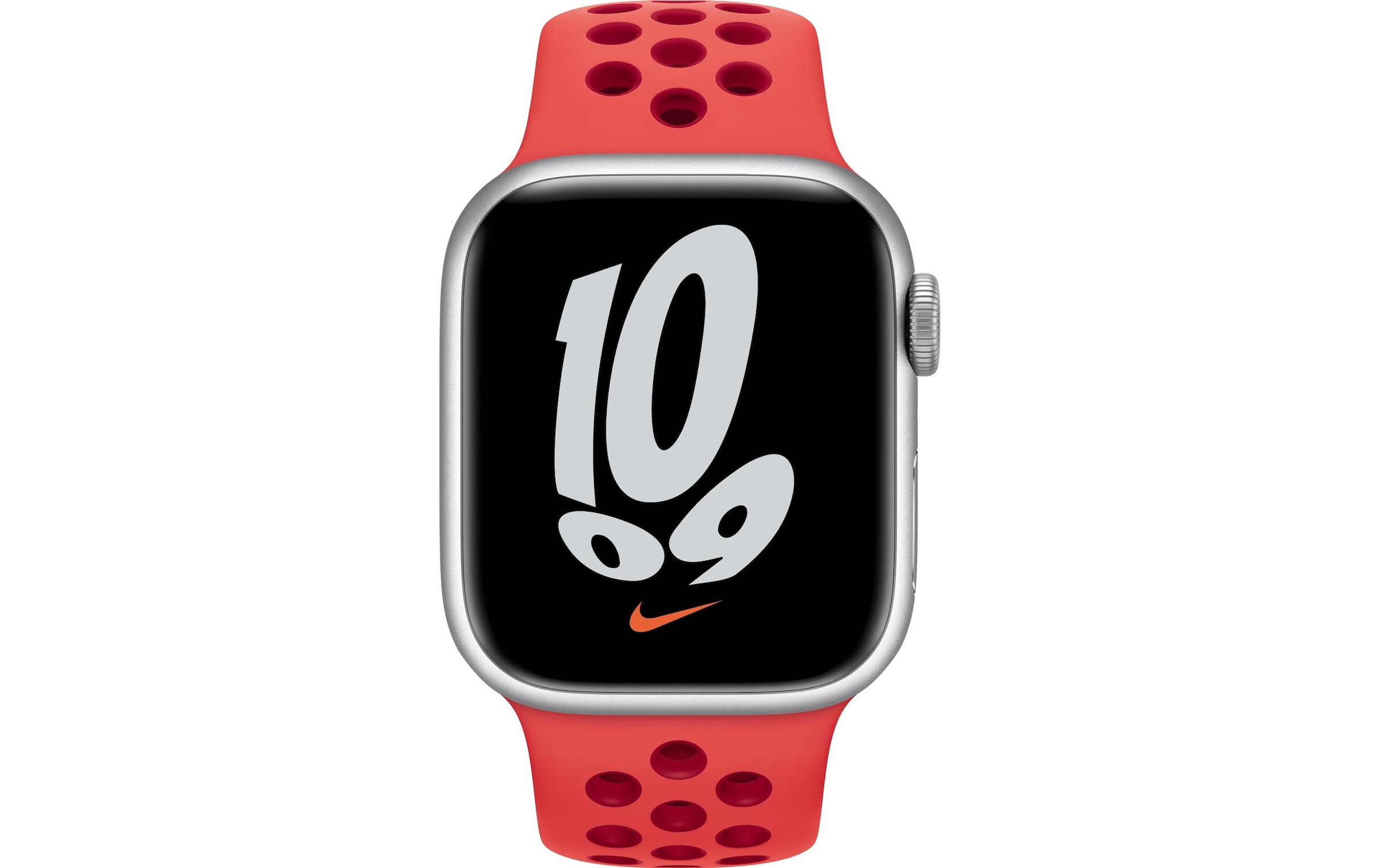 Apple Smartwatch-Armband Nike Sport Band, 41 mm, Bright Crimson/Gym Red