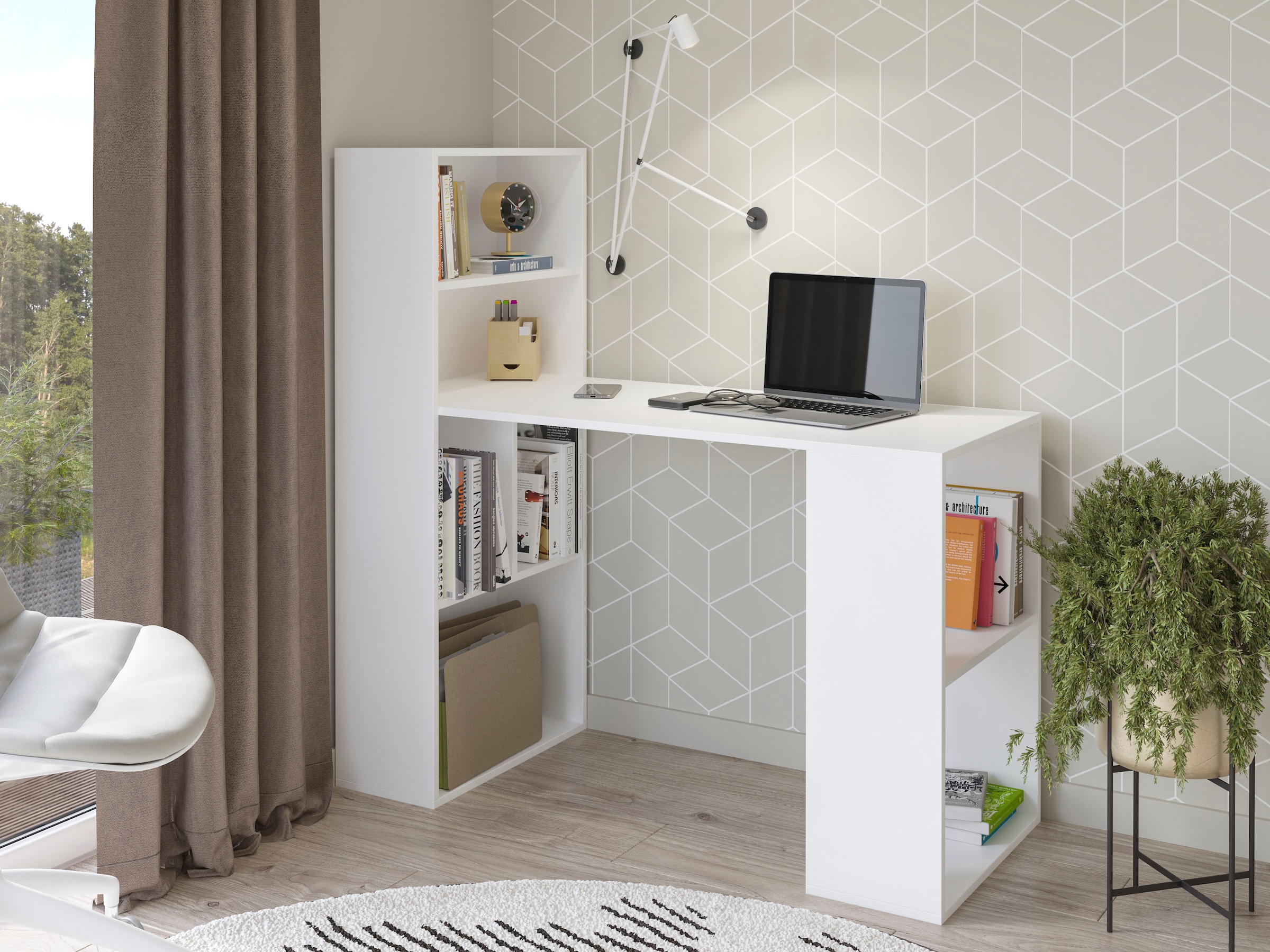 INOSIGN Regal-Schreibtisch »Whitby«, Home Office-Schreibtisch