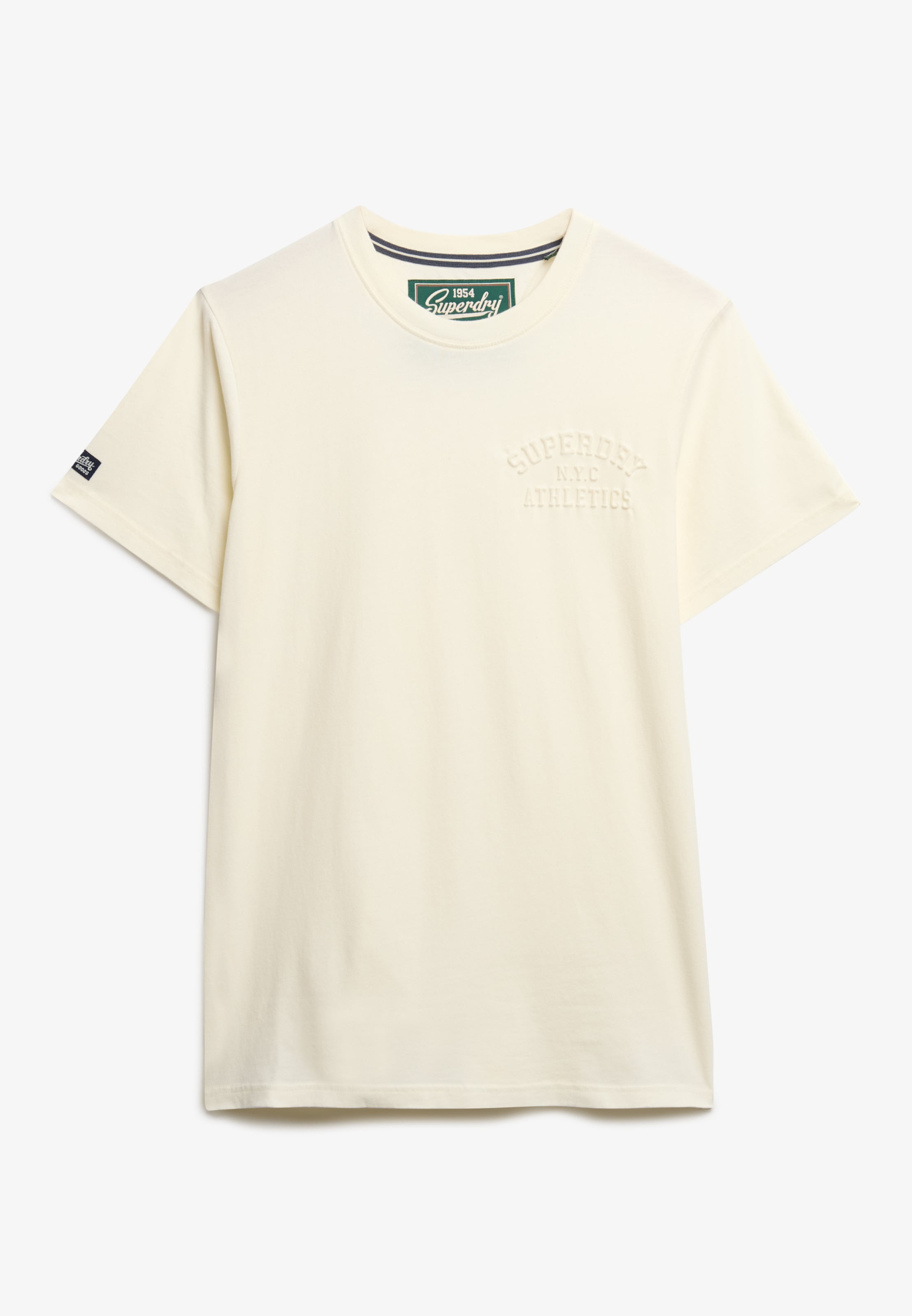 Superdry Rundhalsshirt »ATHLETIC EMBOSS RELAXED TEE«