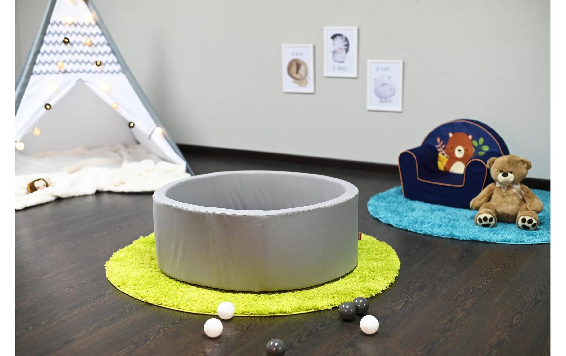 Knorrtoys® Bällebad »soft grey 100«