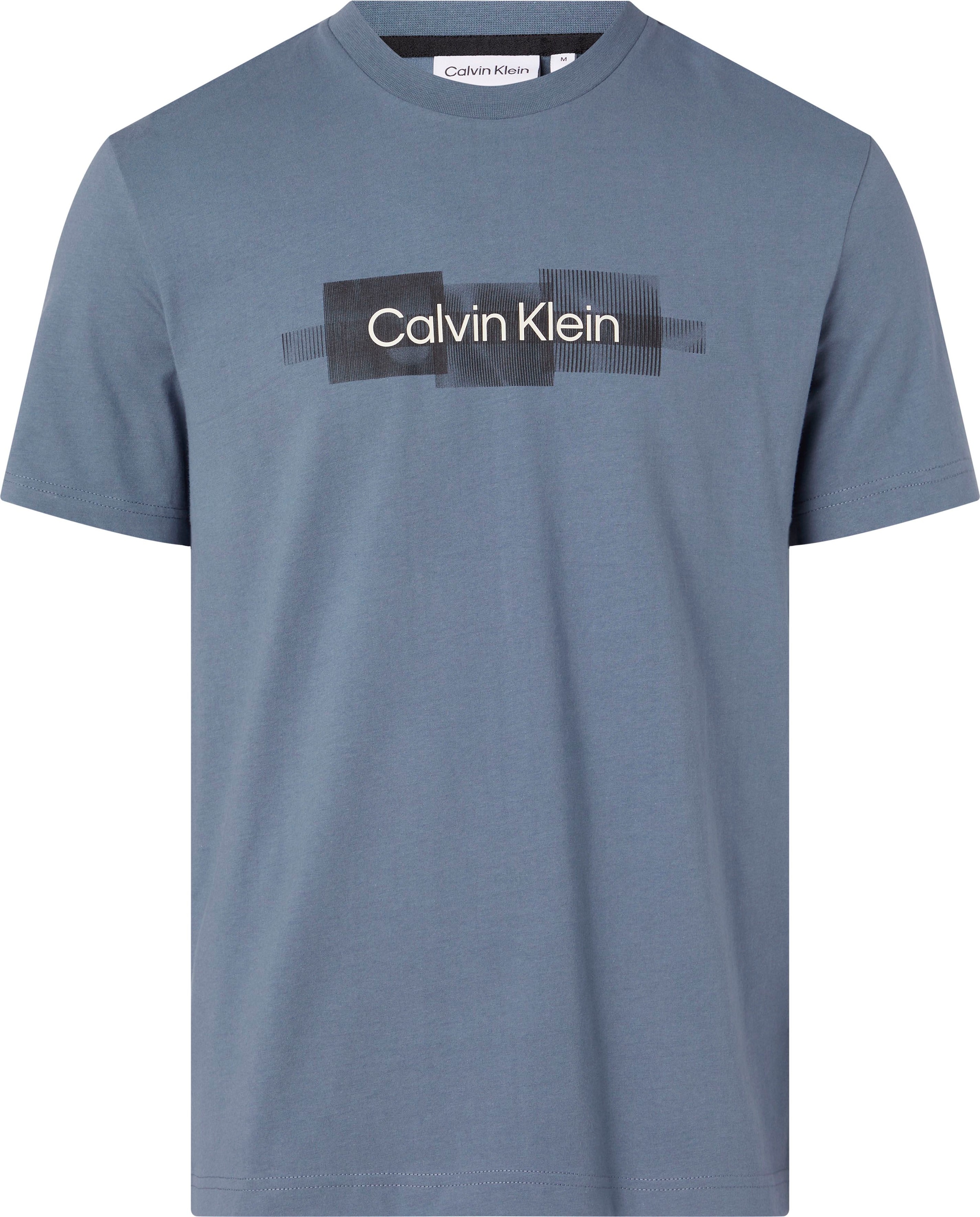Calvin Klein T-Shirt »BOX Jelmoli-Versand LOGO T-SHIRT«, online reiner Baumwolle aus kaufen | STRIPED