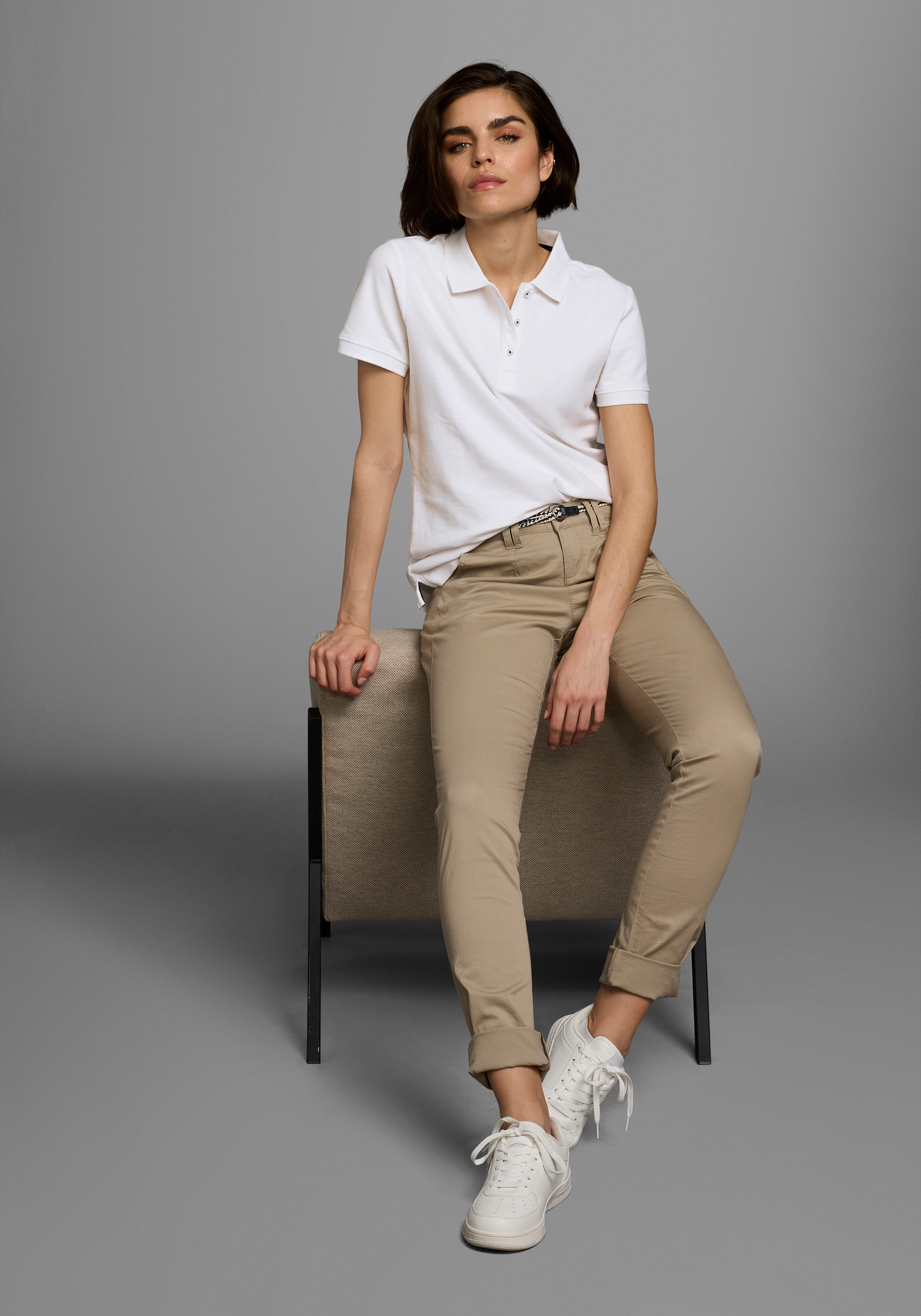 Eastwind Poloshirt, (Packung, 2 tlg., 2er-Pack), Kurzarm, figurumschmeichelnder Schnitt, Polokragen