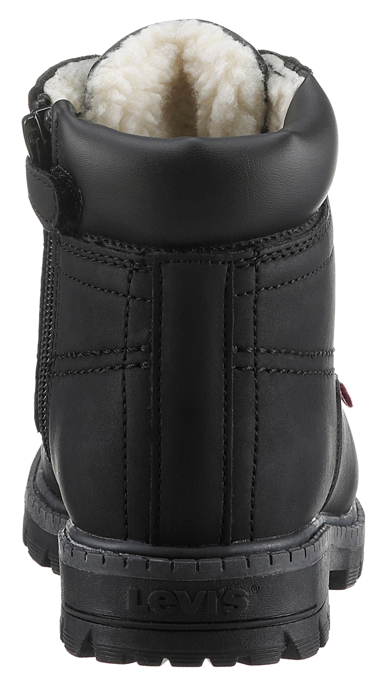 Levi's® Kids Winterboots »LEVIS® NEW FORREST FUR«, Schnürboots, Outdoorschuh mit praktischem Innenreissverschluss