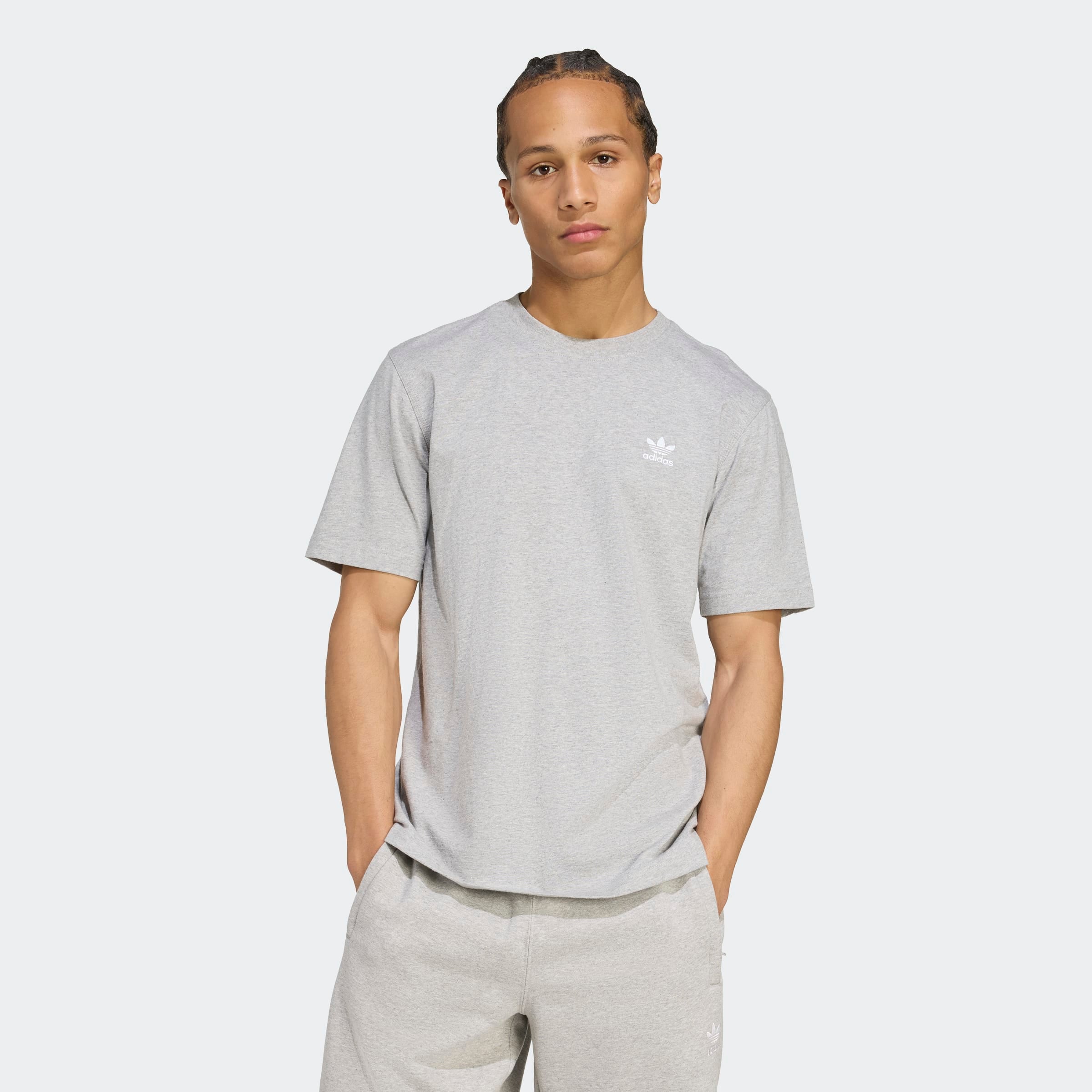 adidas Originals T-Shirt »TREFOIL ESS TEE« sportlicher Stil, Kurzarm, mit Rundhalsausschnitt