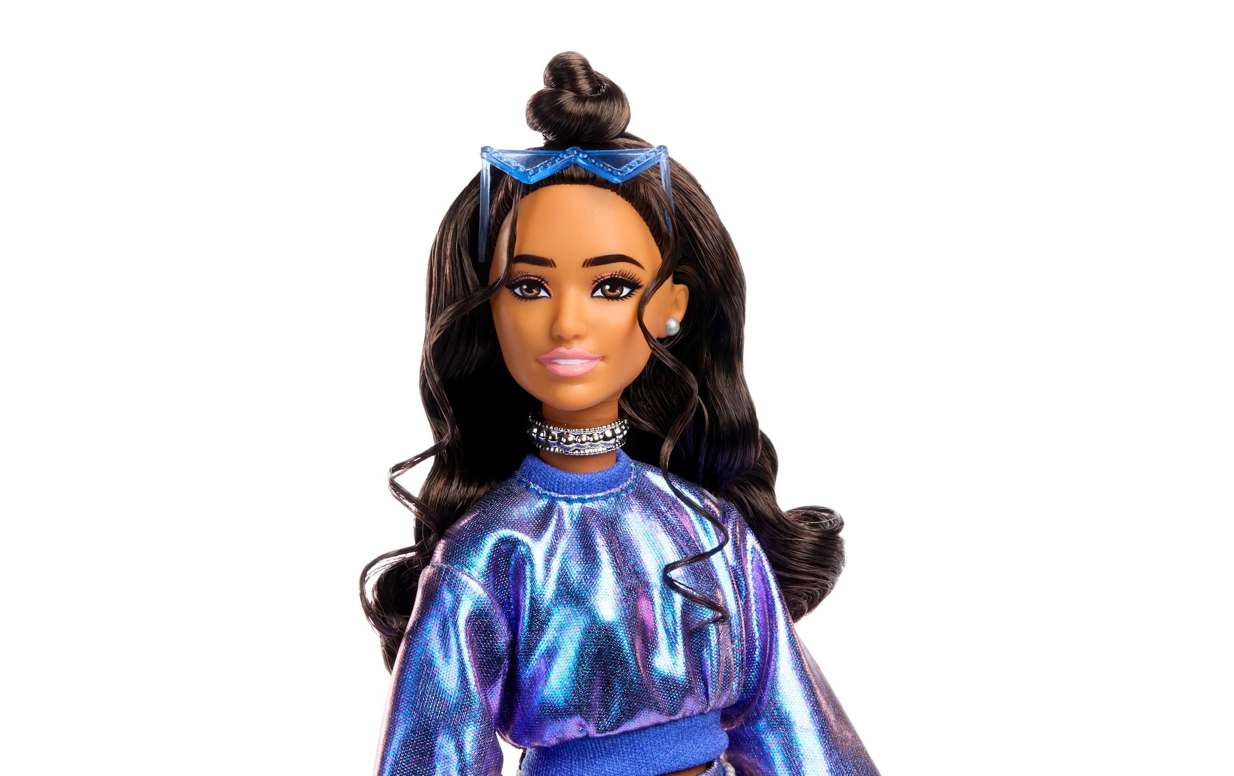 Barbie Anziehpuppe »Deluxe Style Blue Sweater«