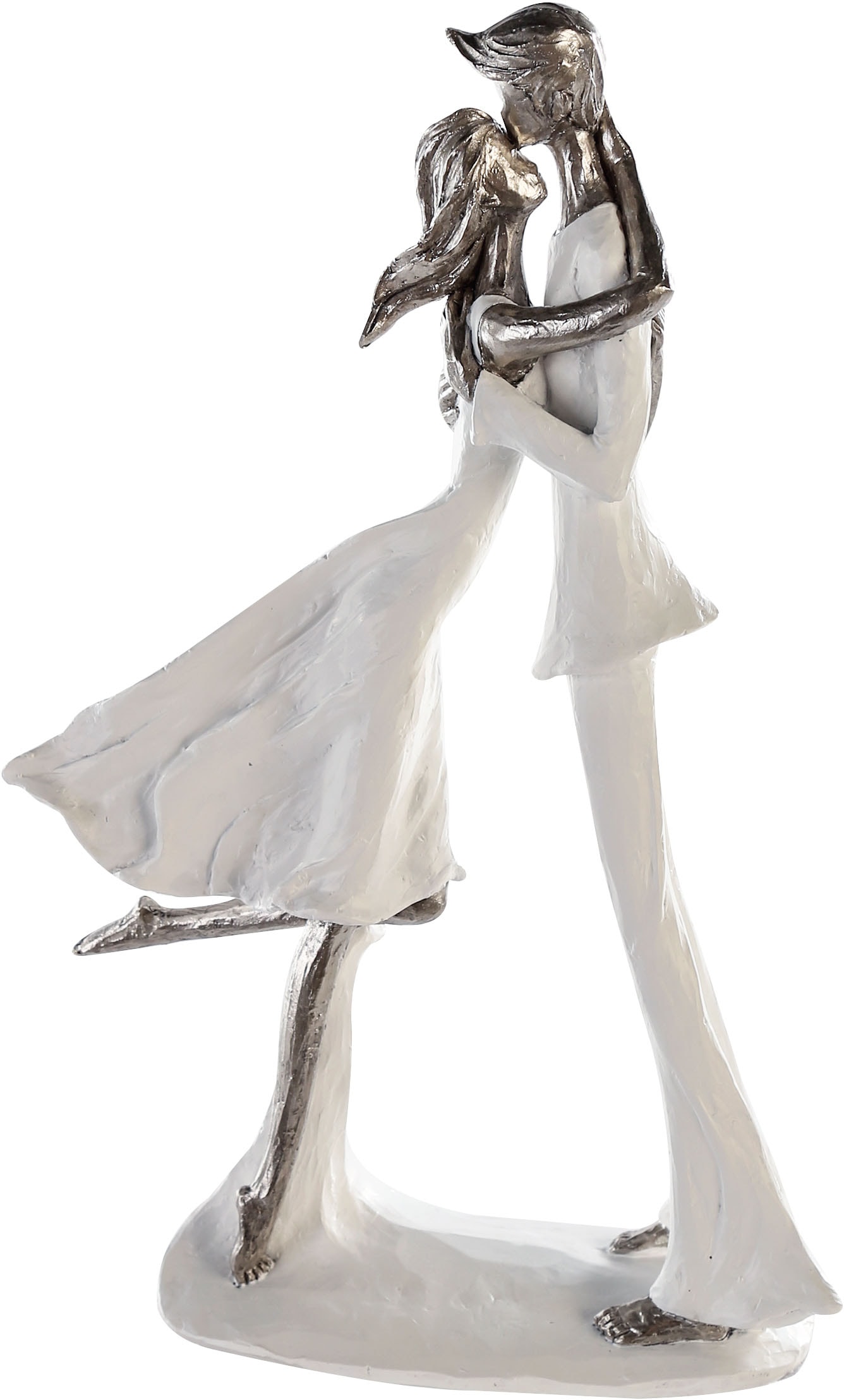Casablanca by Gilde Dekofigur »Skulptur Hold me«, Dekoobjekt, Höhe 32 cm,  Pärchen, mit Spruchanhänger, Wohnzimmer online kaufen | Jelmoli-Versand