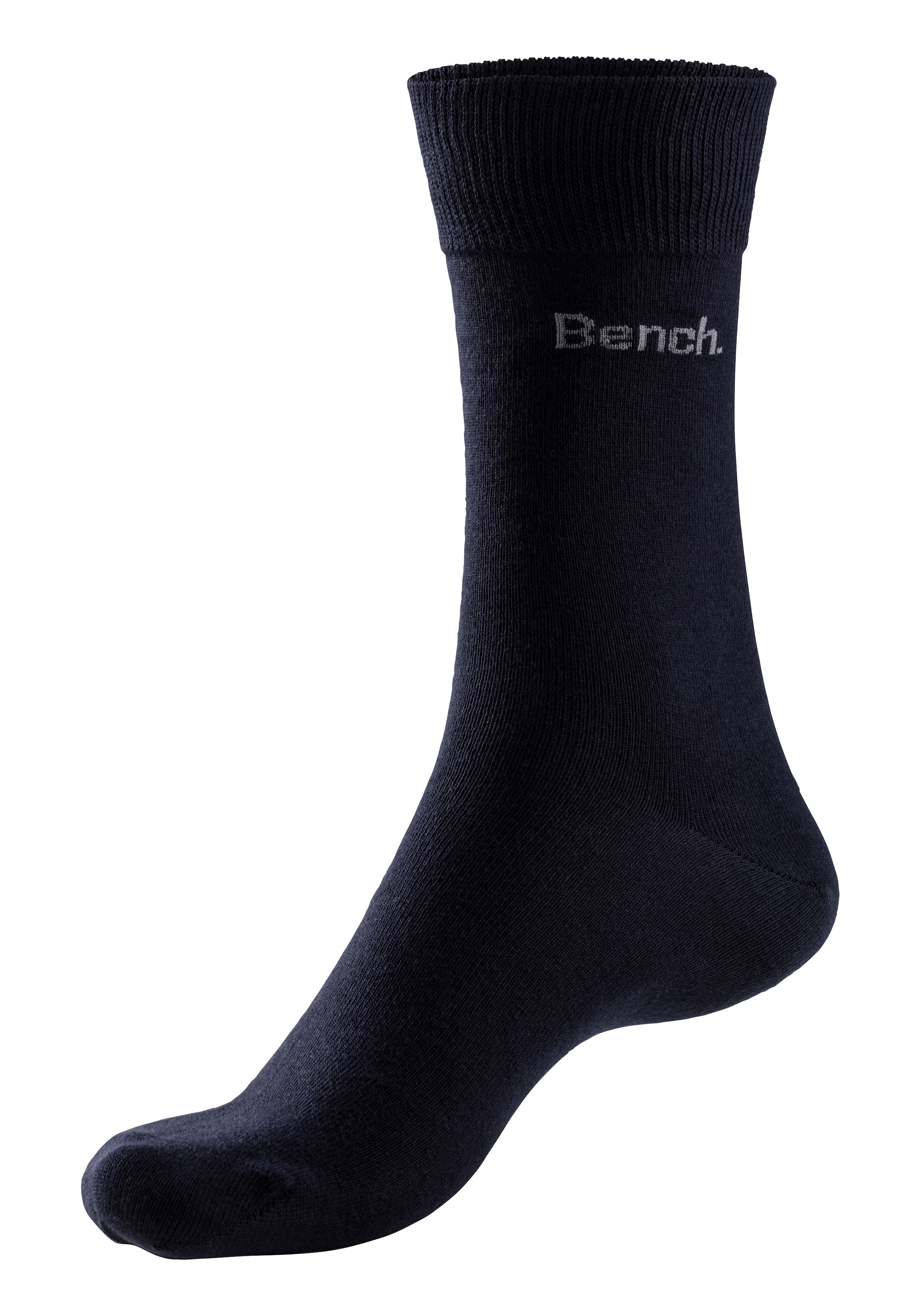 Bench. Basicsocken, (Packung, 4 Paar), in angenehm weicher Markenqualität